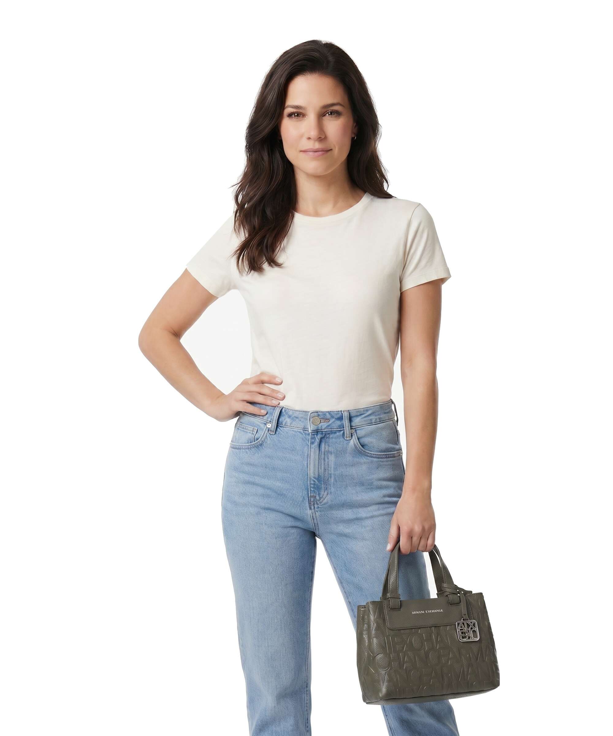 Armani Exchange Liz Monogram S Sac à main savanna - Image 3