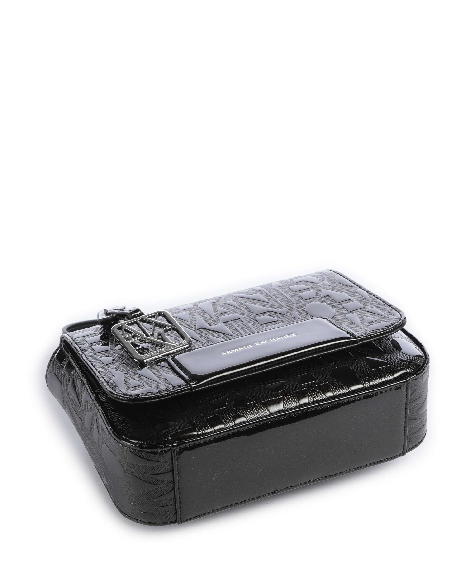 Armani Exchange Liz Patent Sac bandoulière black - Image 6