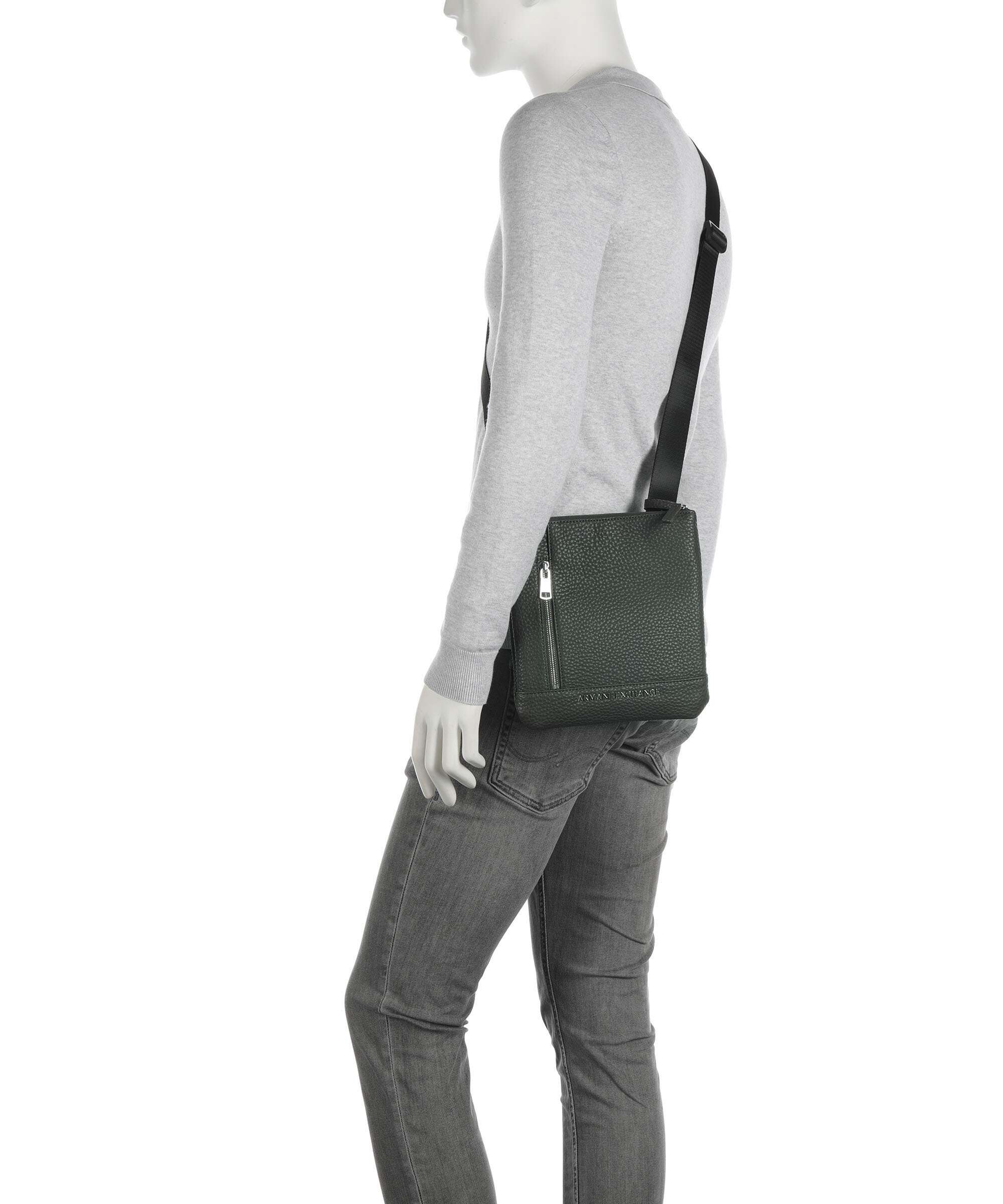 Armani Exchange Sac bandoulière black/olive - Image 3