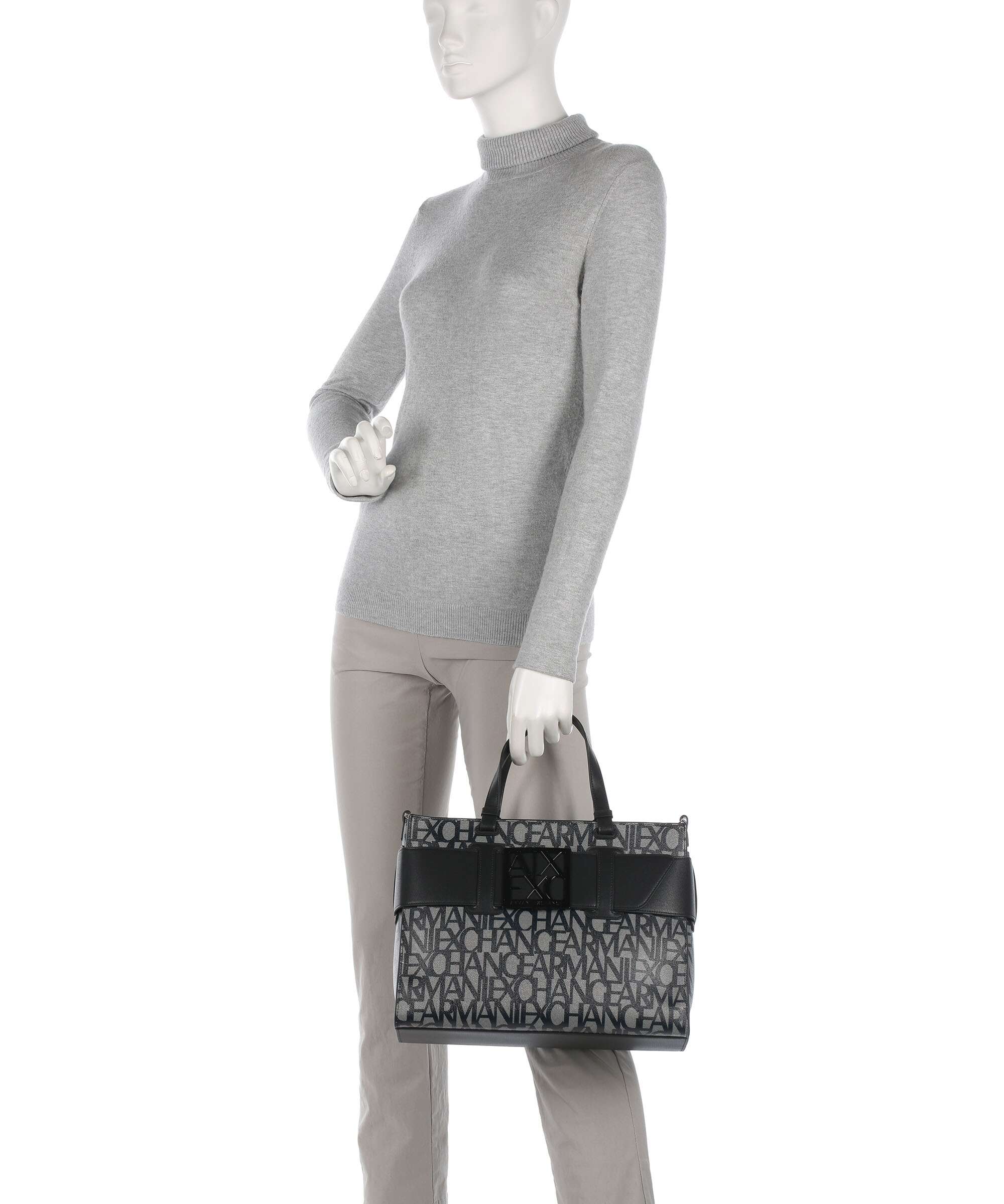Armani Exchange Susy Sac à main beige/black - Image 3
