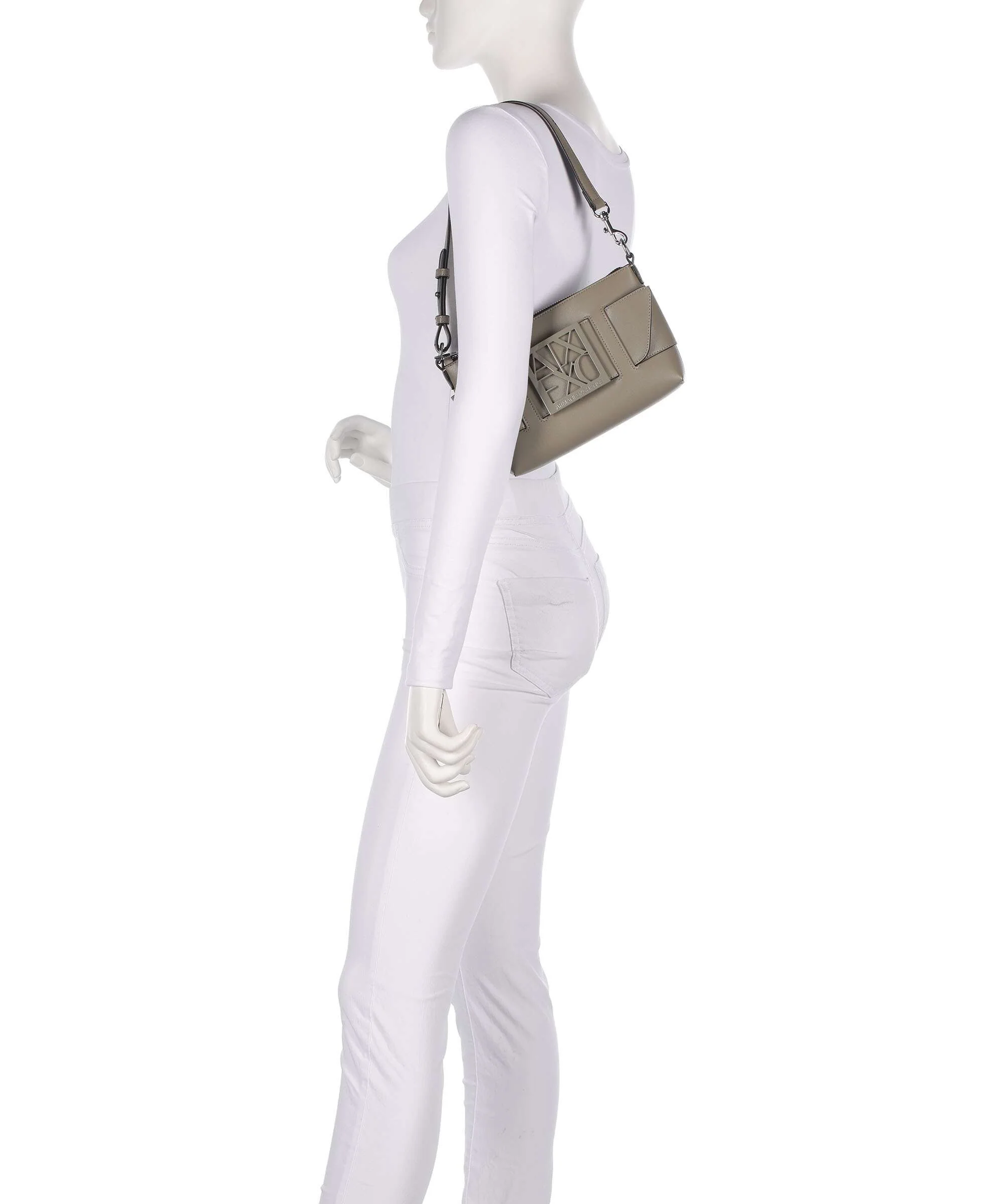 Armani Exchange Susy Sac porté épaule brown bass - Image 3