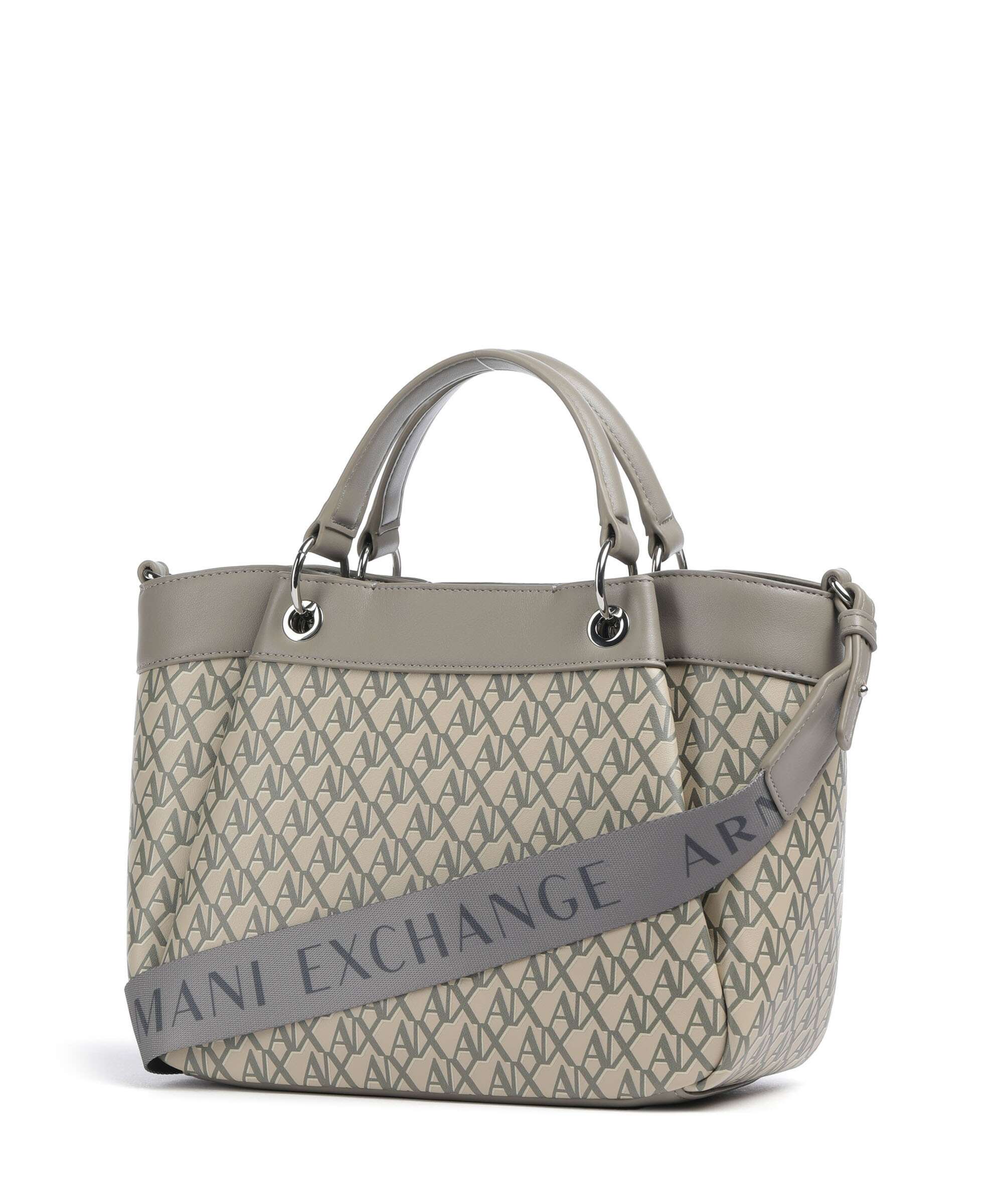 Armani Exchange Wave Monogram M Sac à main sound sand/brown bass - Image 2