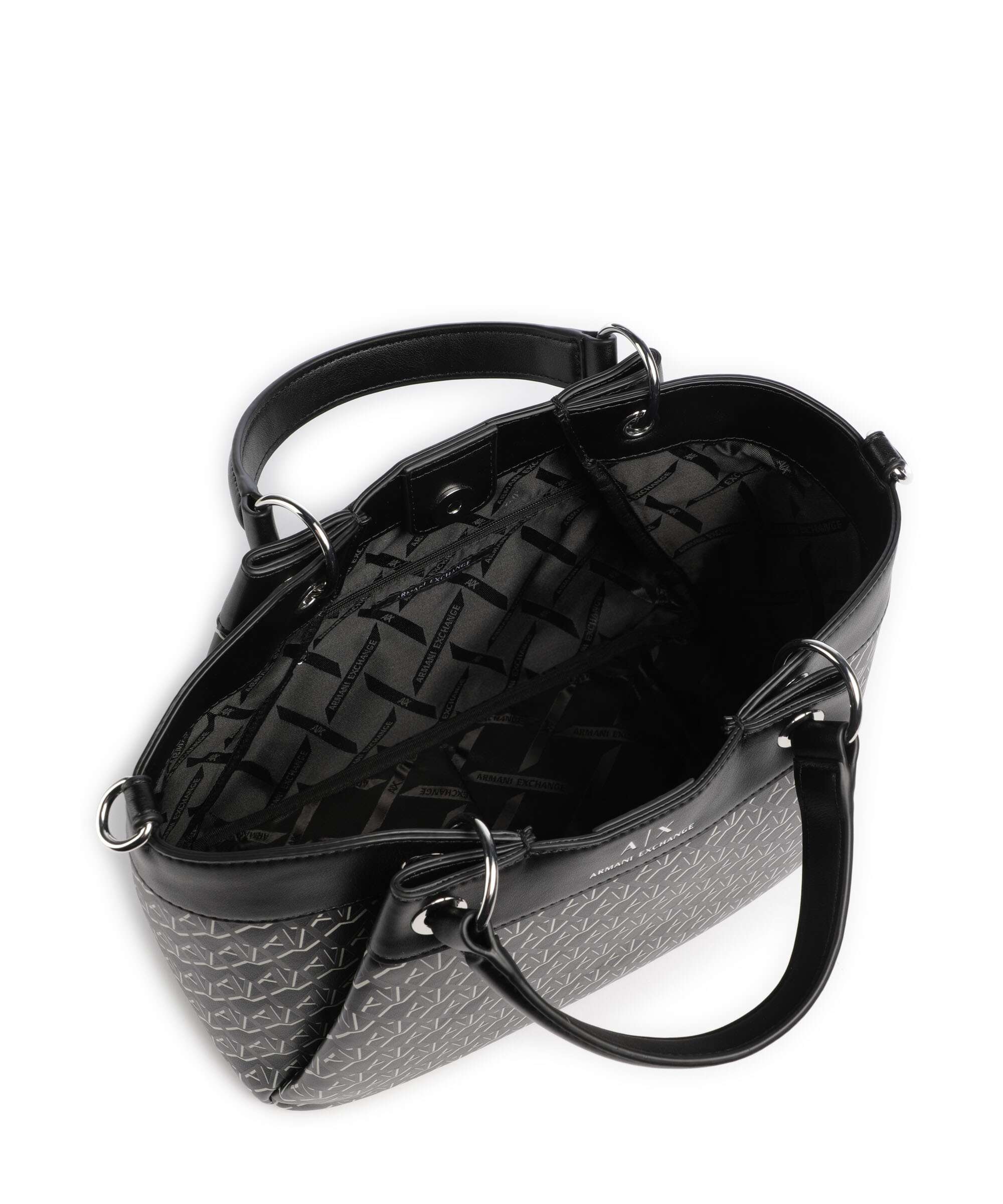 Armani Exchange Wave Monogram M Sac à main black - Image 6