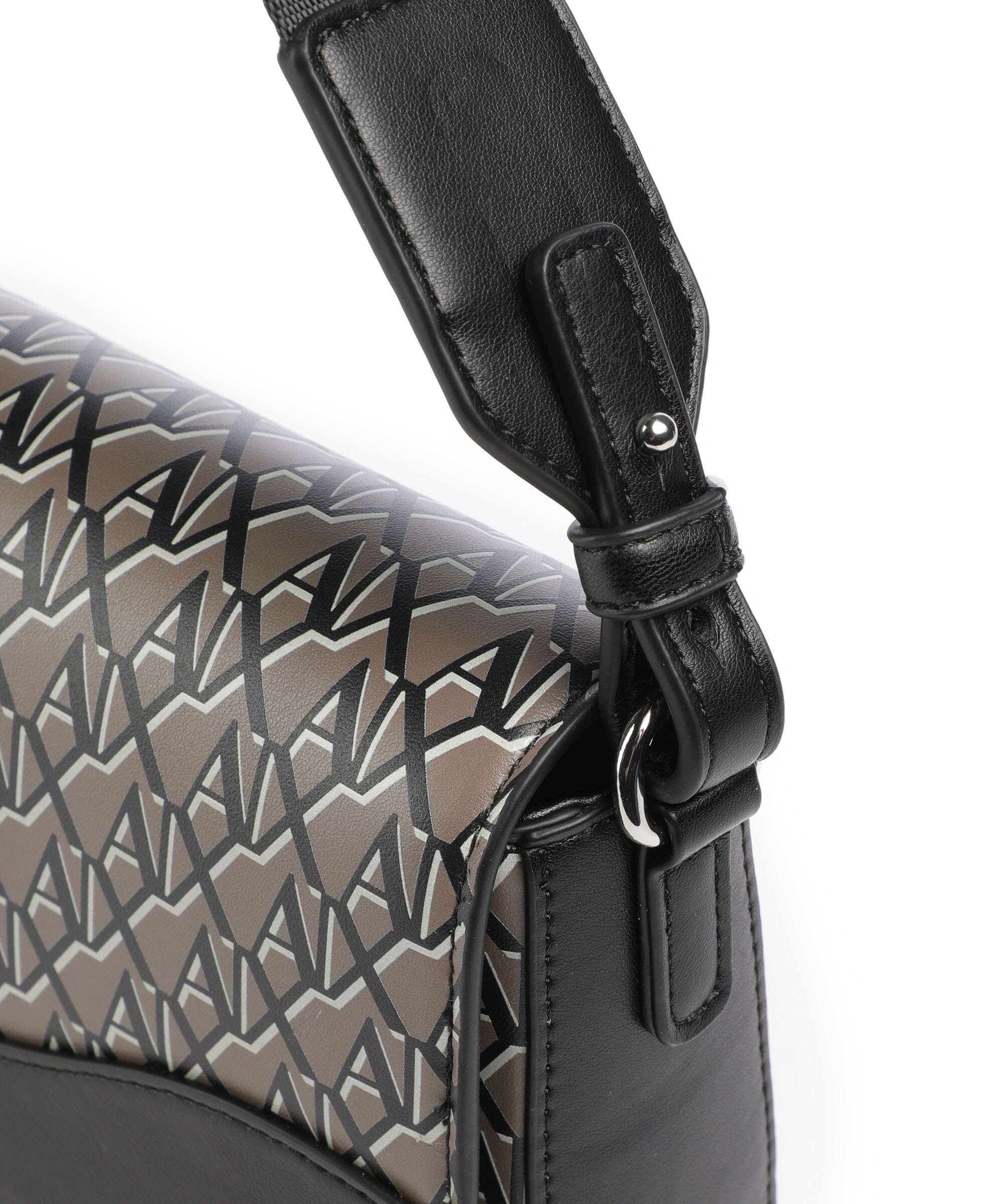 Armani Exchange Wave Monogram Sac bandoulière brown bass/black - Image 4