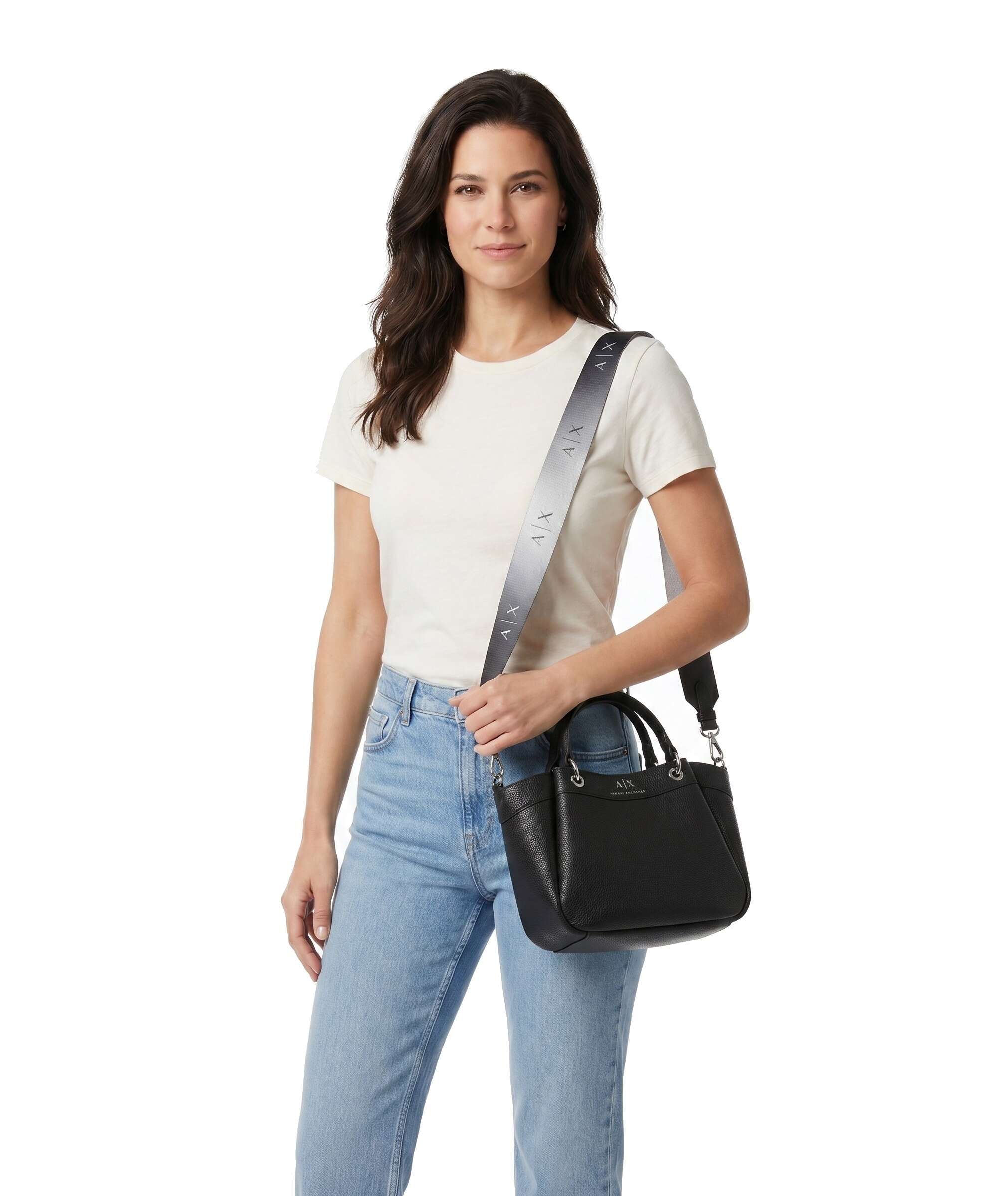 Armani Exchange Wave S Sac à main nero - Image 3