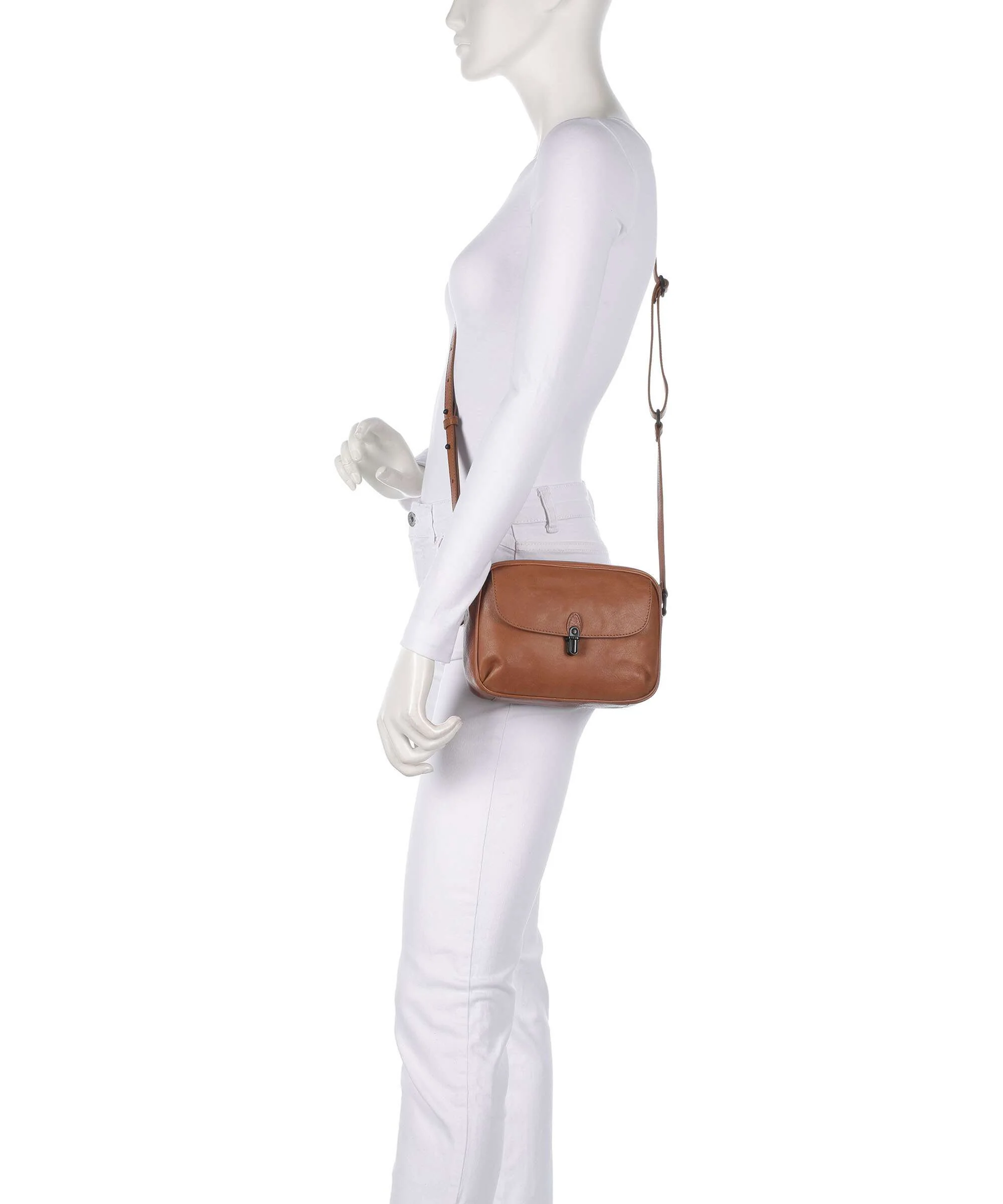 Aunts & Uncles Grandma's Luxury Club Mrs. Mint Sac bandoulière caramel - Image 3