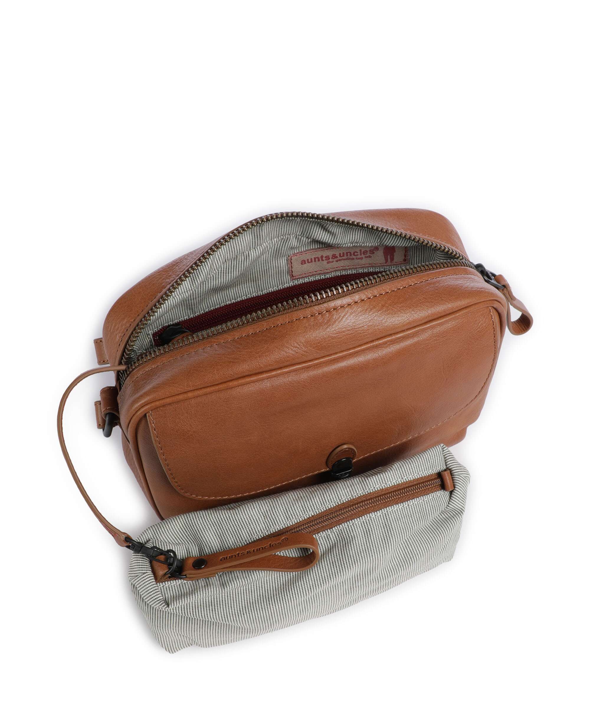 Aunts & Uncles Grandma's Luxury Club Mrs. Mint Sac bandoulière caramel - Image 6