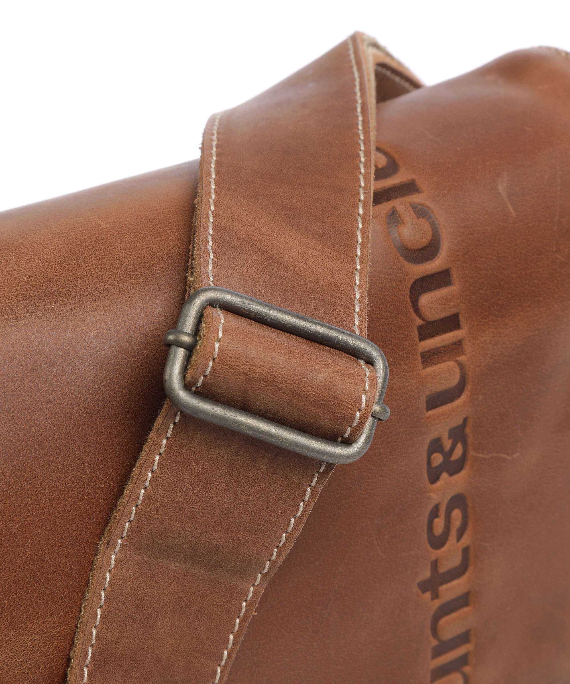 Aunts & Uncles Hunter Judd Sac messager vintage tan - Image 4
