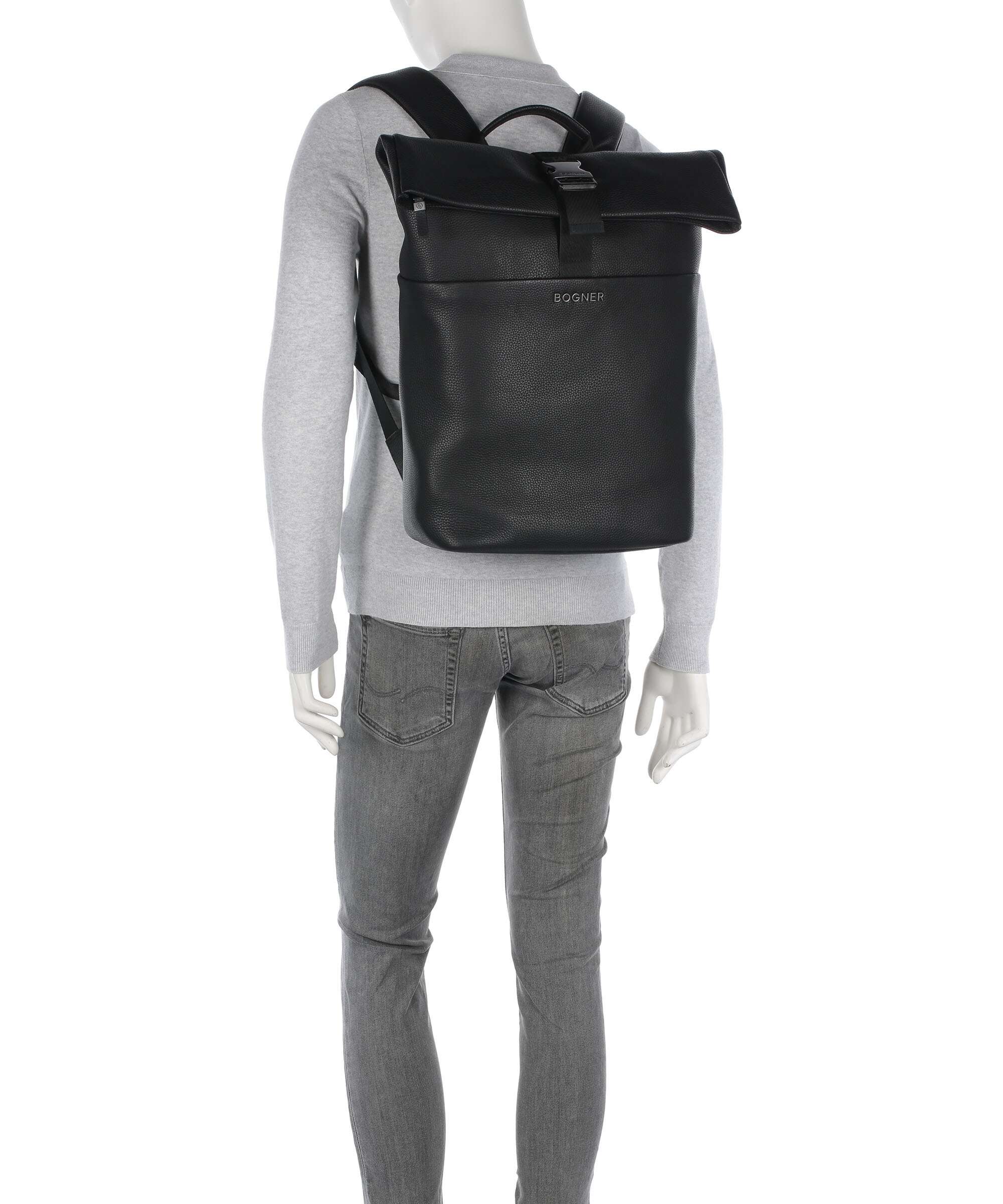 Bogner Jasper Anton Sac à dos roll-top black - Image 3