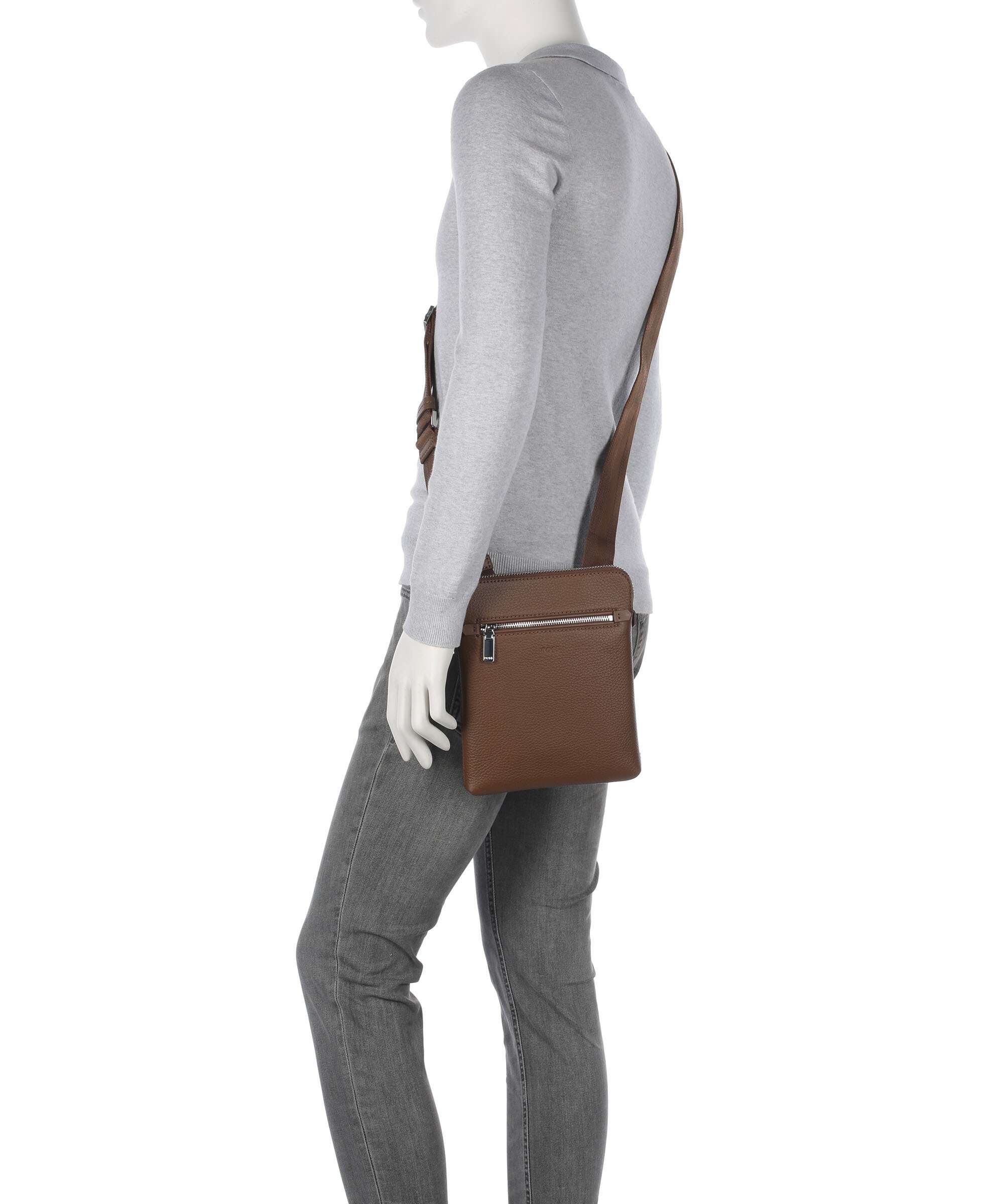 BOSS Crosstown Sac bandoulière medium brown - Image 3