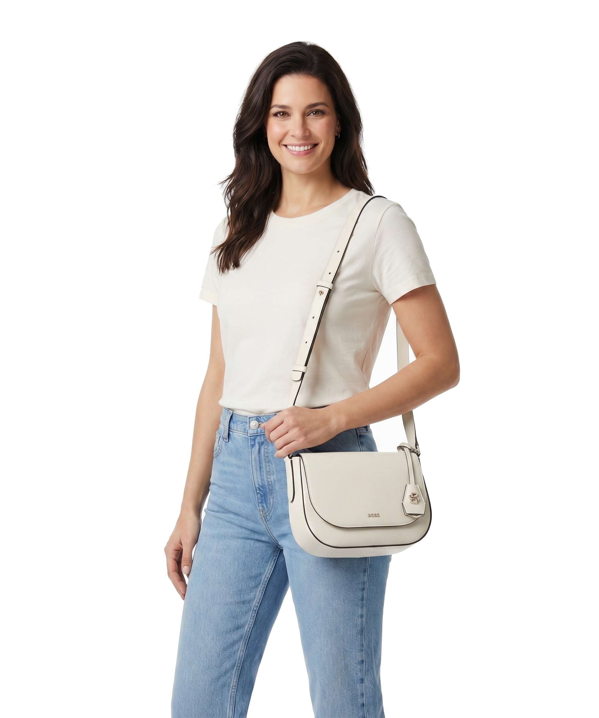 BOSS Numah Sac bandoulière open white - Image 3