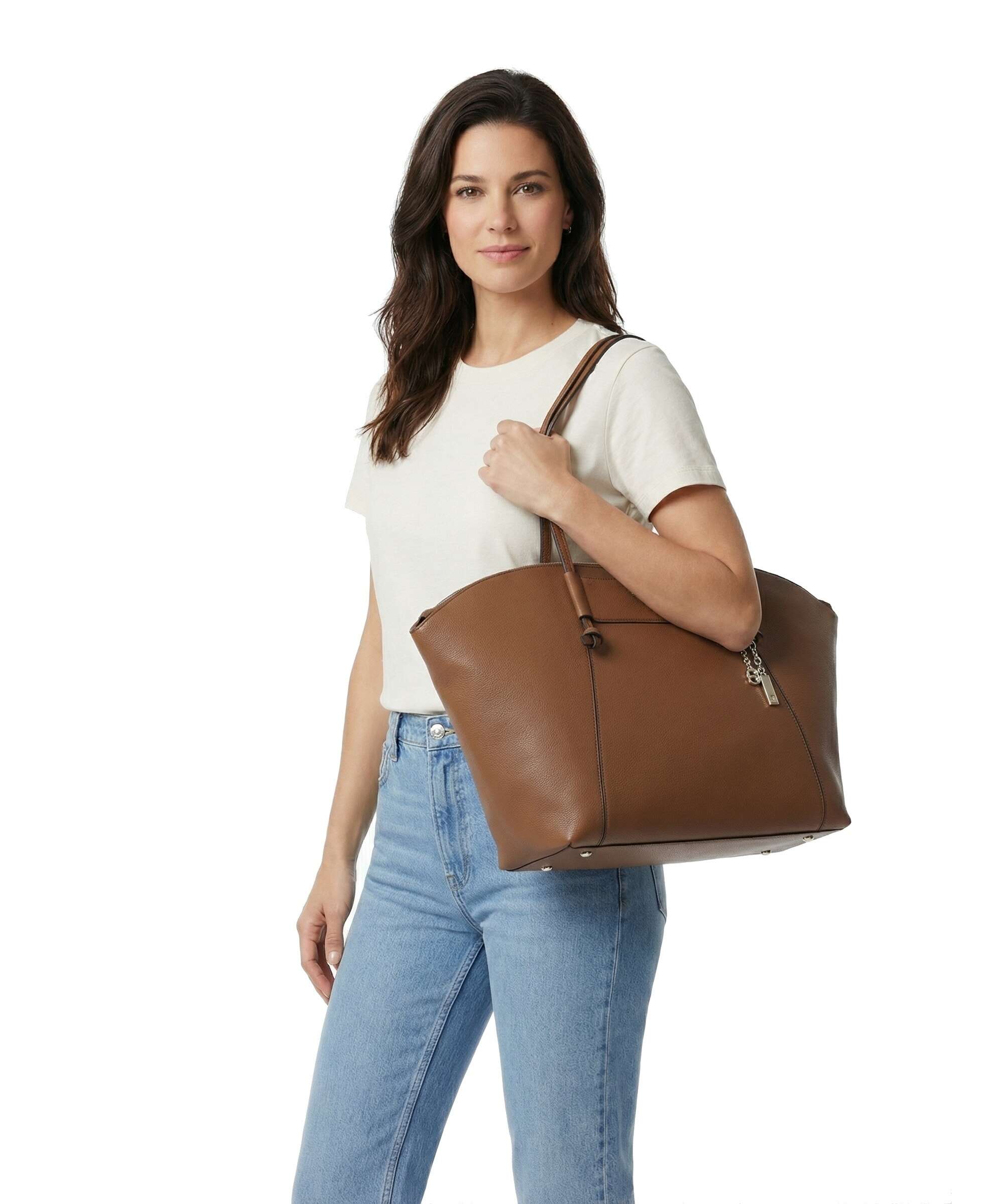 BOSS Salley Cabas medium brown - Image 3