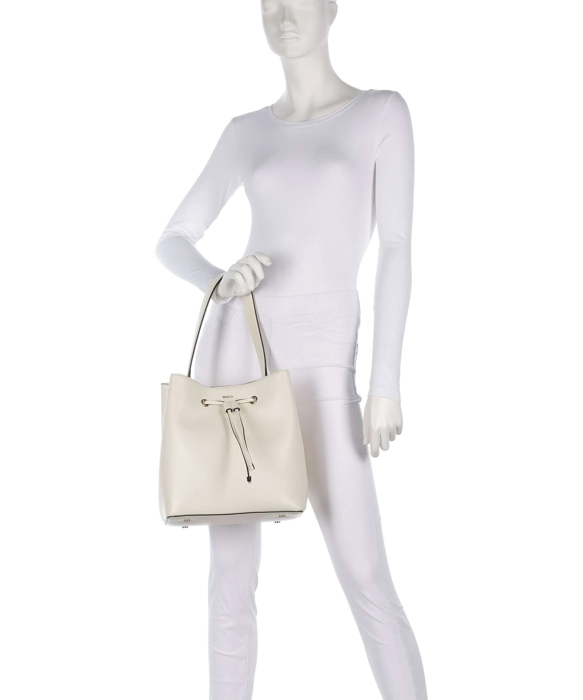 BOSS Sandy Sac seau open white - Image 3