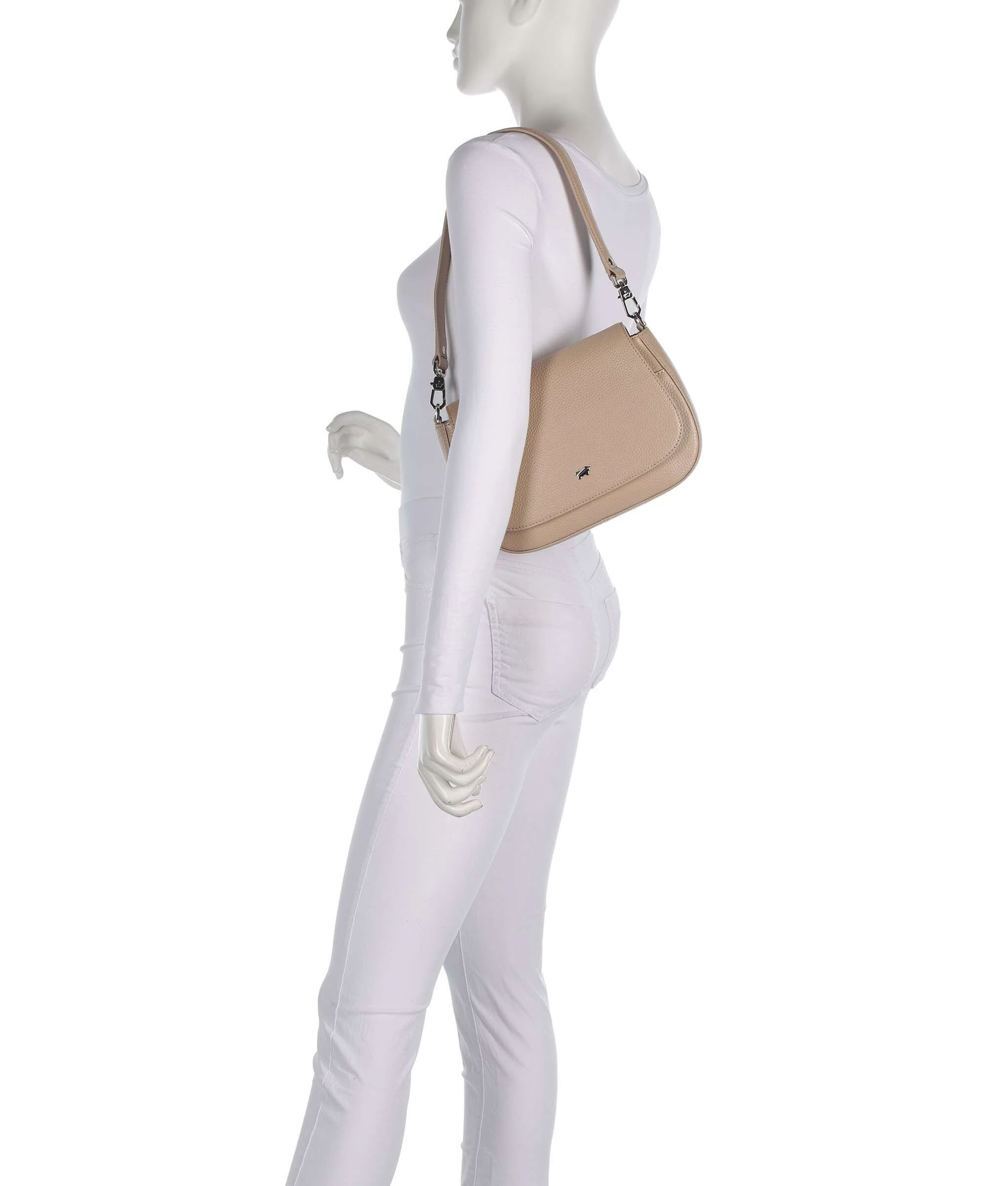 Braun Büffel Hanna S Sac porté épaule creme - Image 3