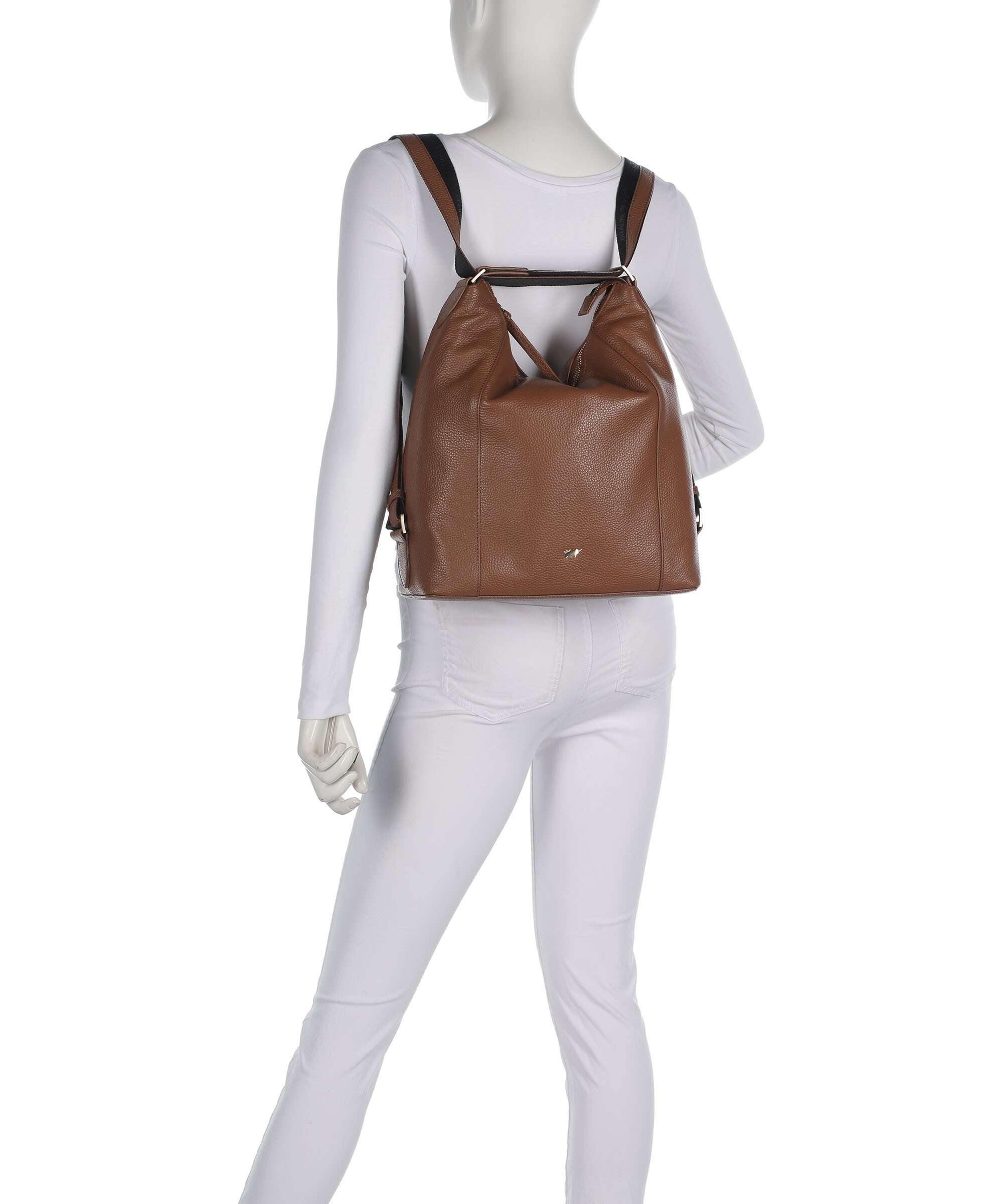 Braun Büffel Hanna Sac à main porté dos saddle brown - Image 4