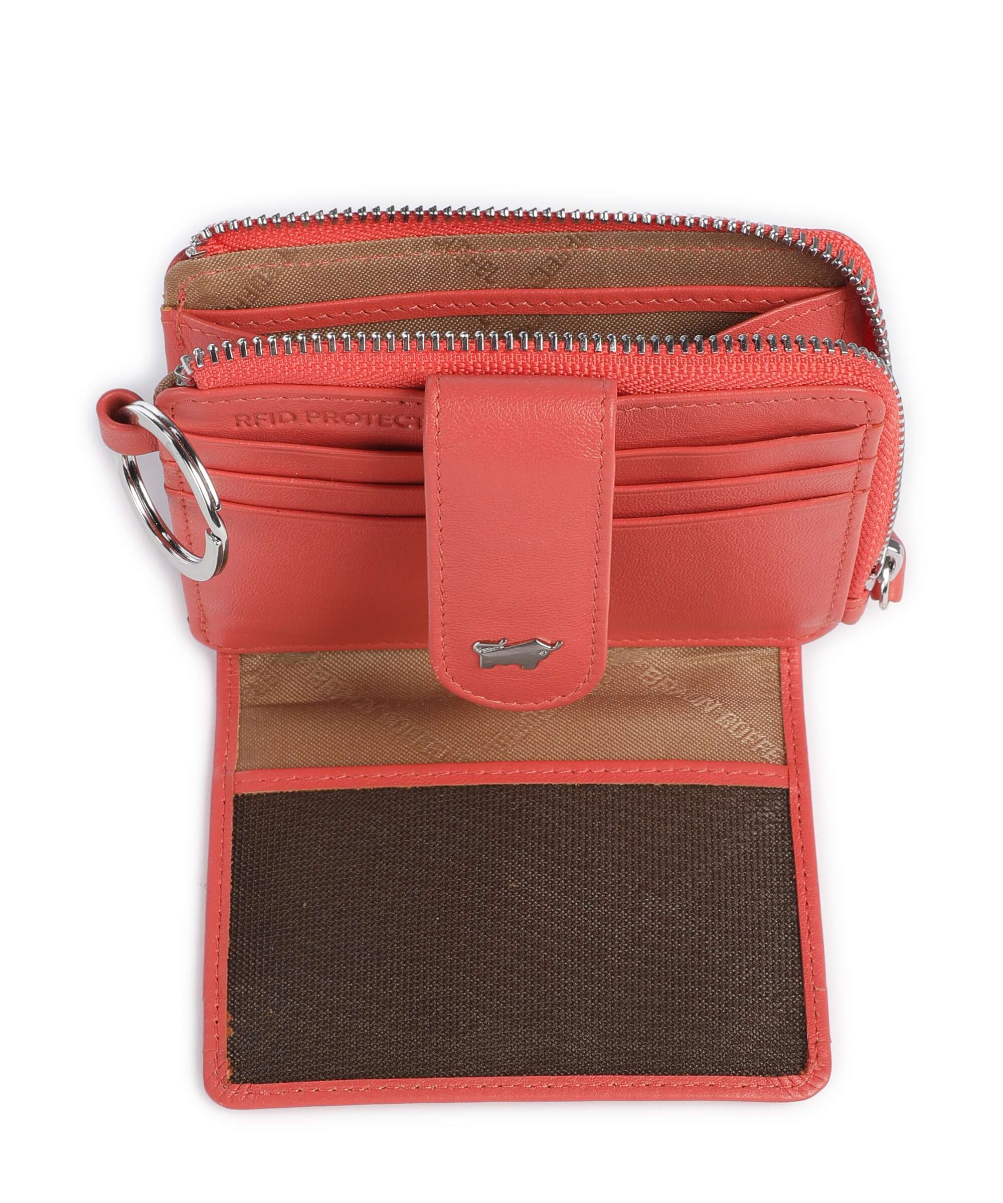 Braun Büffel Joy Étui à cartes crédit coral - Image 2