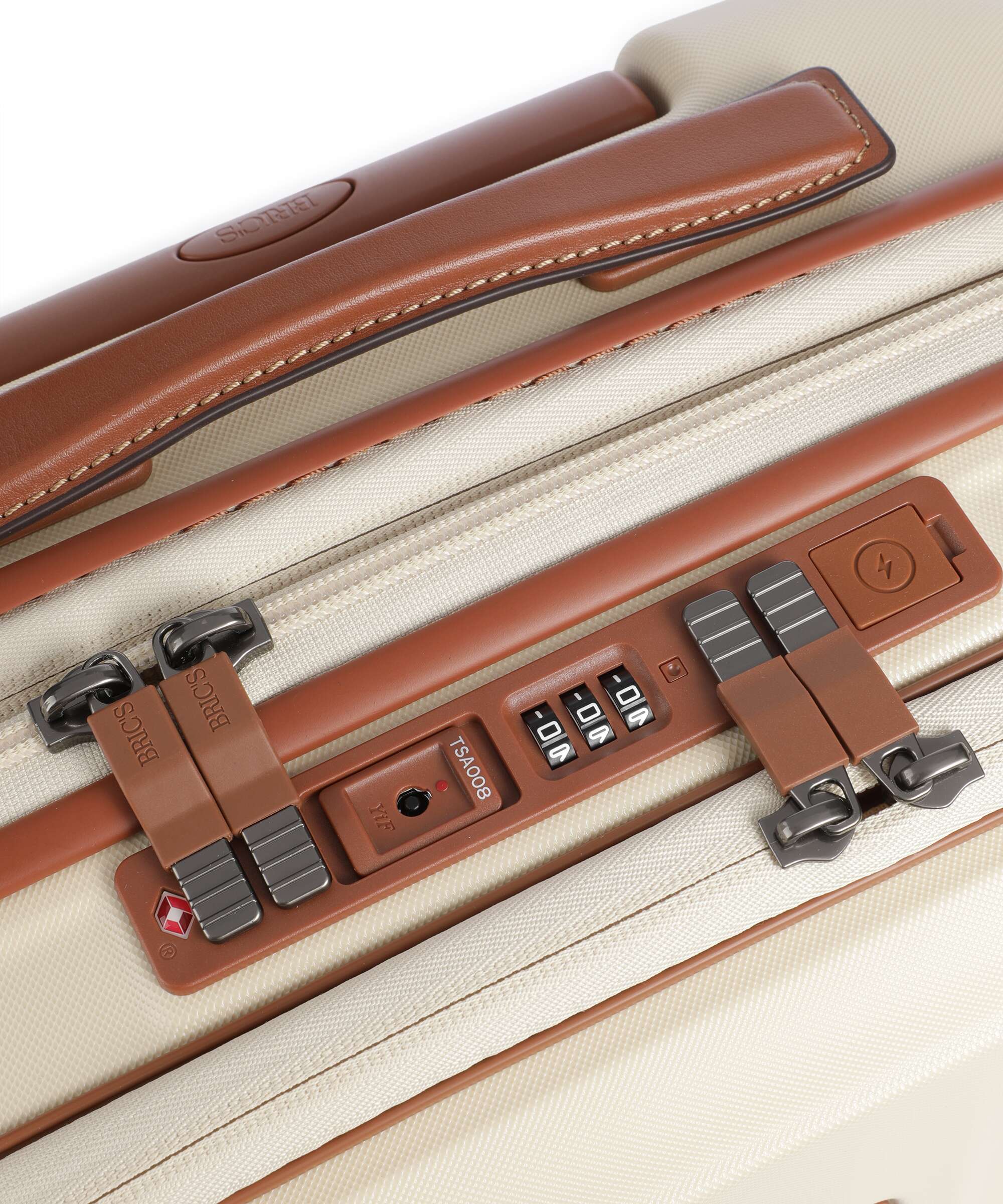 Brics Taormina Valise 4 roues cream - Image 3