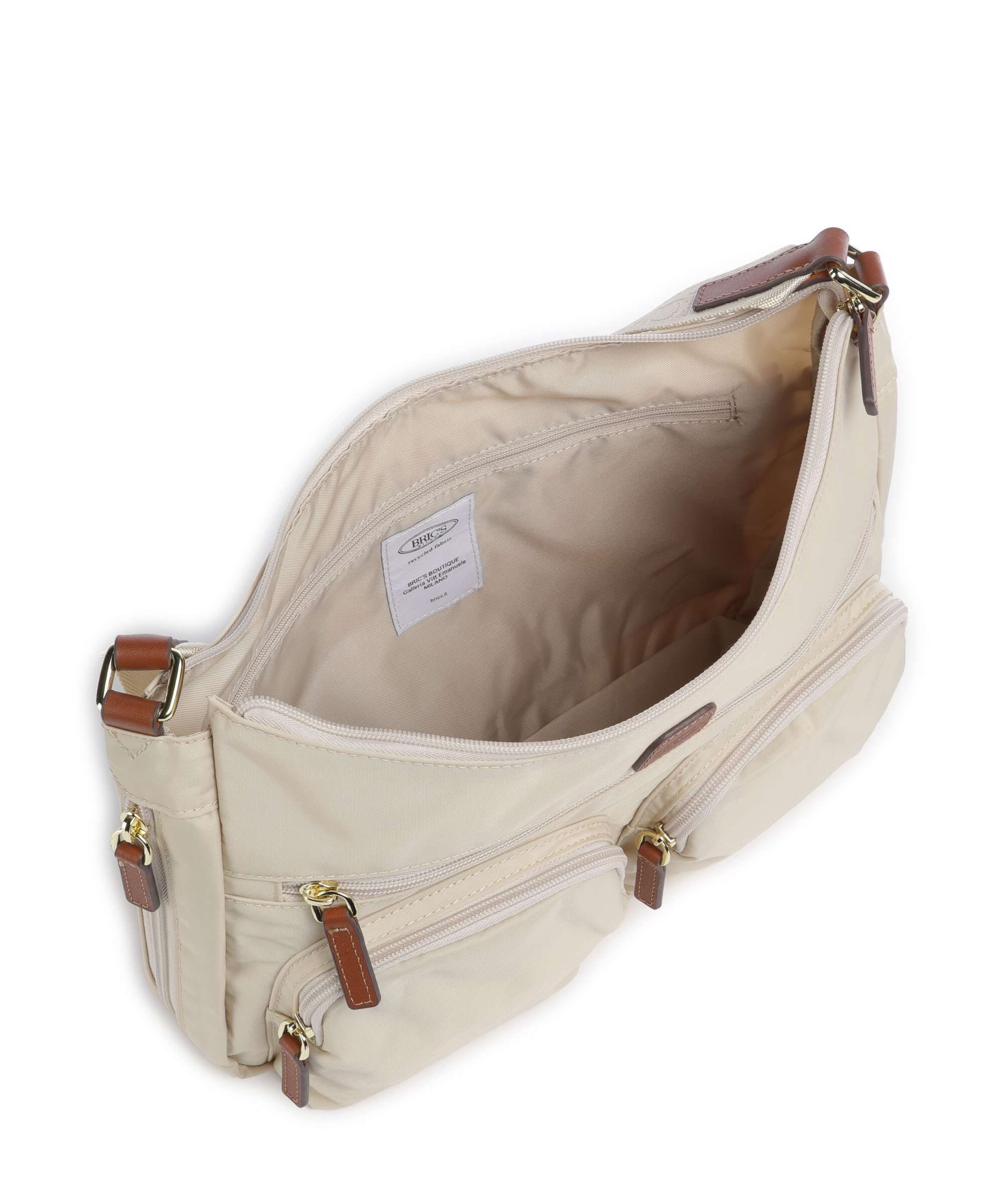 Brics X-Collection Sac bandoulière beige - Image 6
