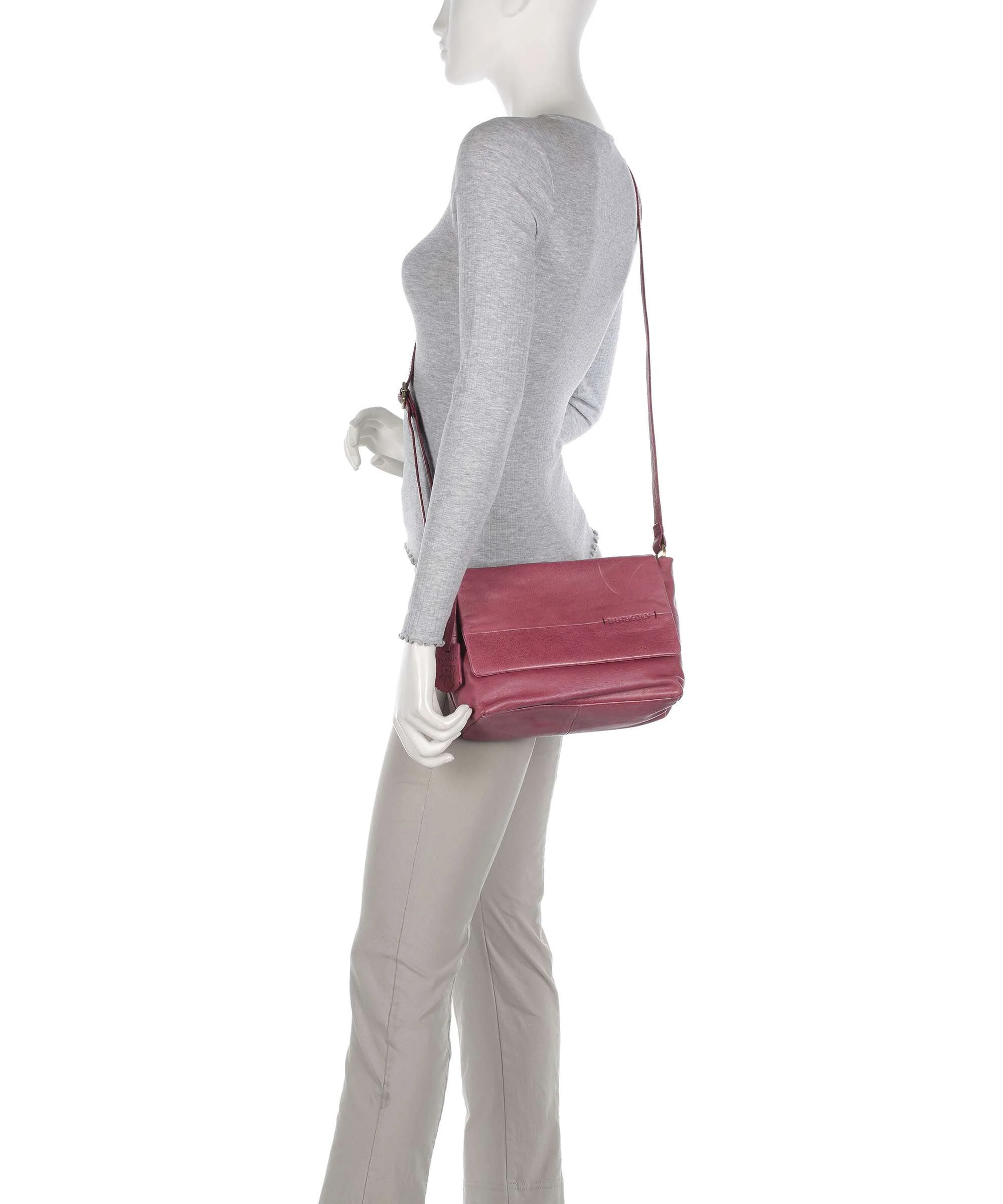 Burkely Natural Norah Sac bandoulière poppy pink - Image 3
