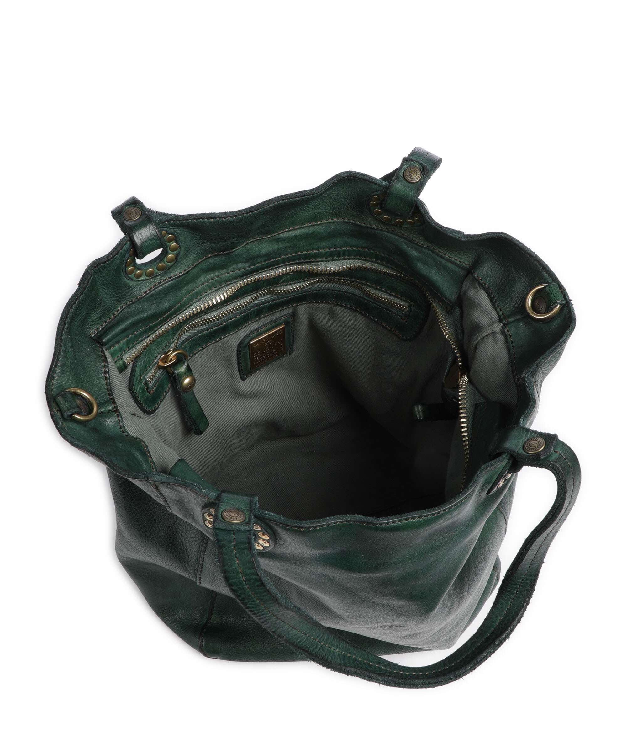 Campomaggi Cabas green bottle - Image 6