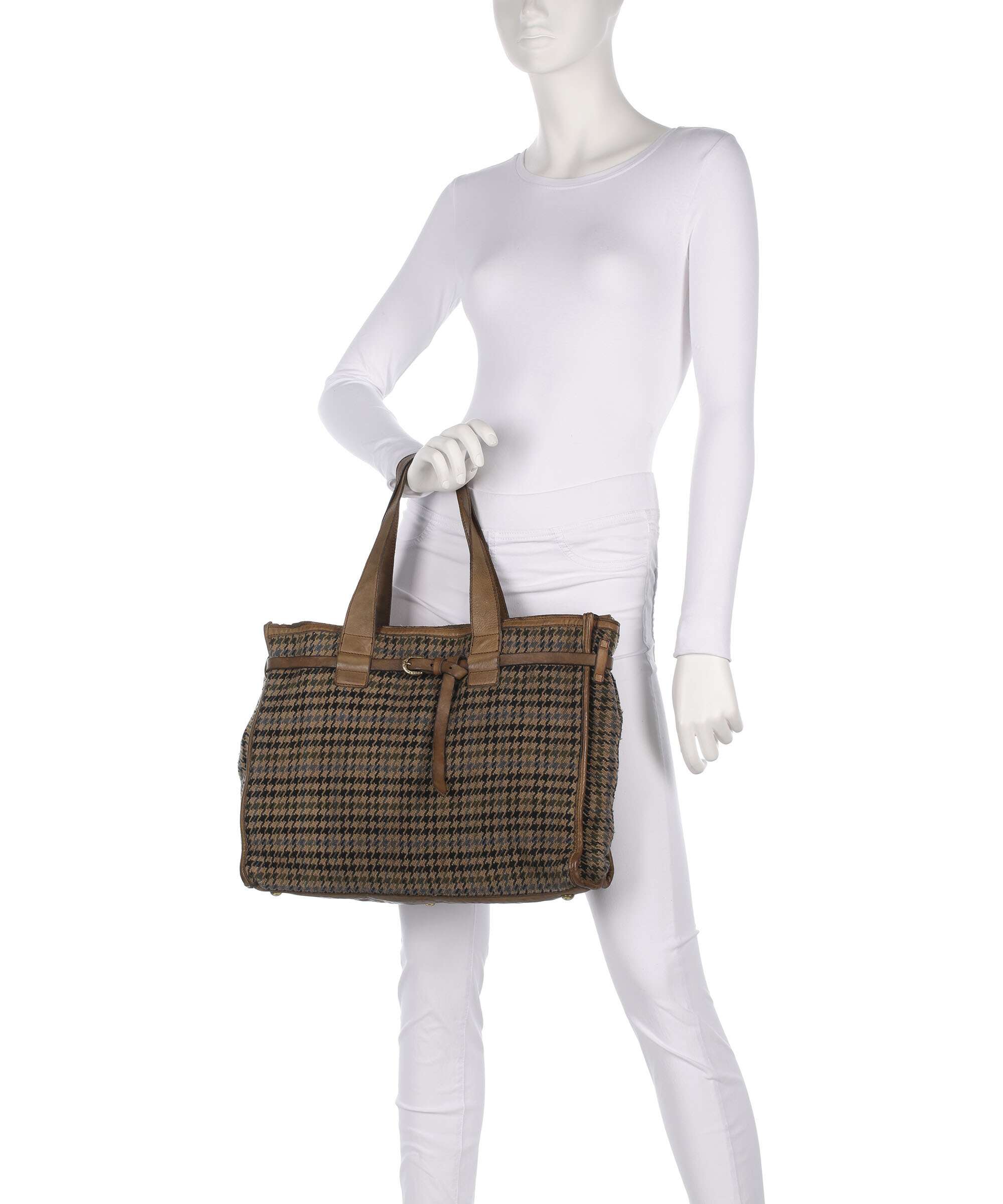 Campomaggi Sac à main beige/nero - Image 3