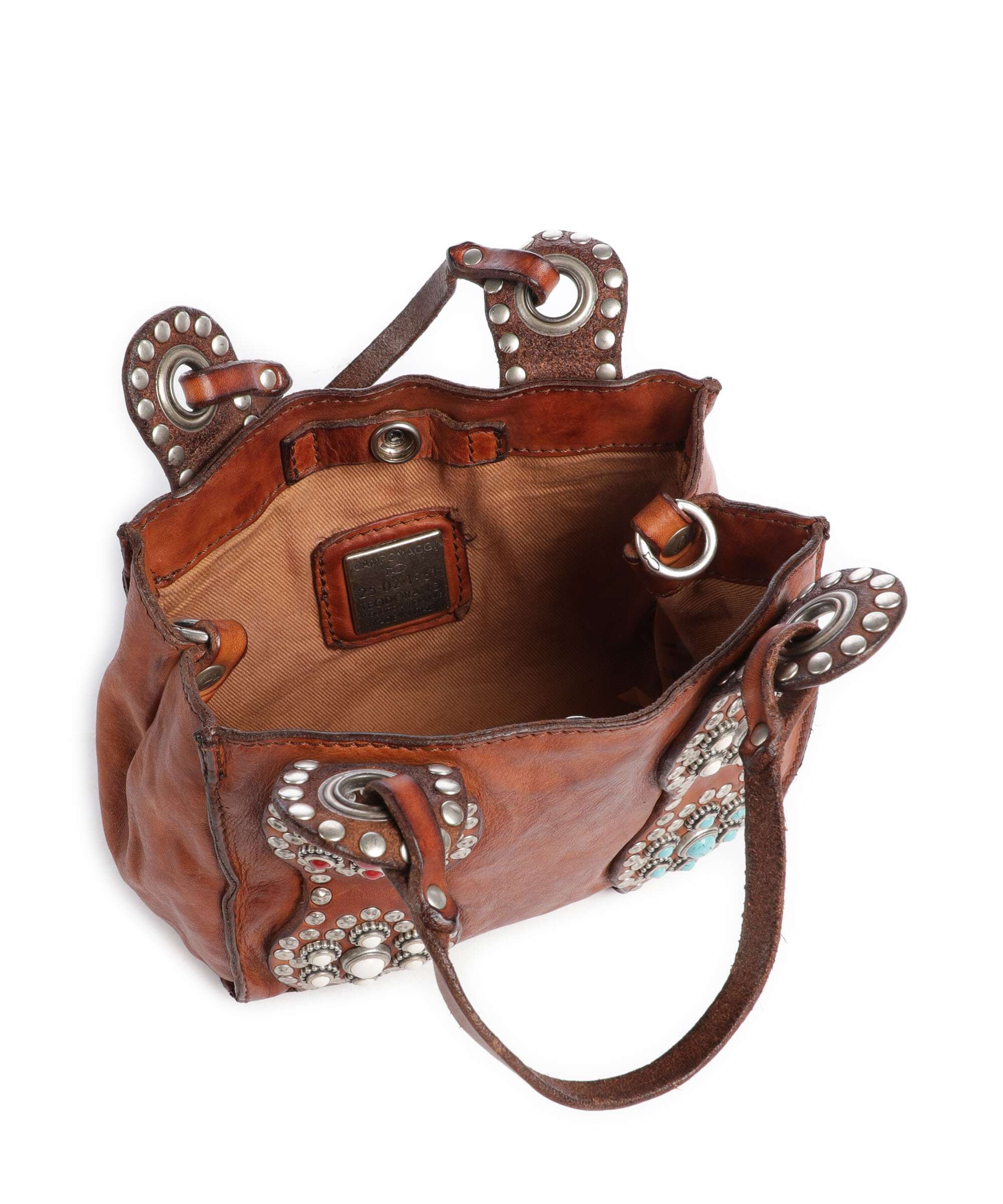 Campomaggi Sac bandoulière cognac - Image 5