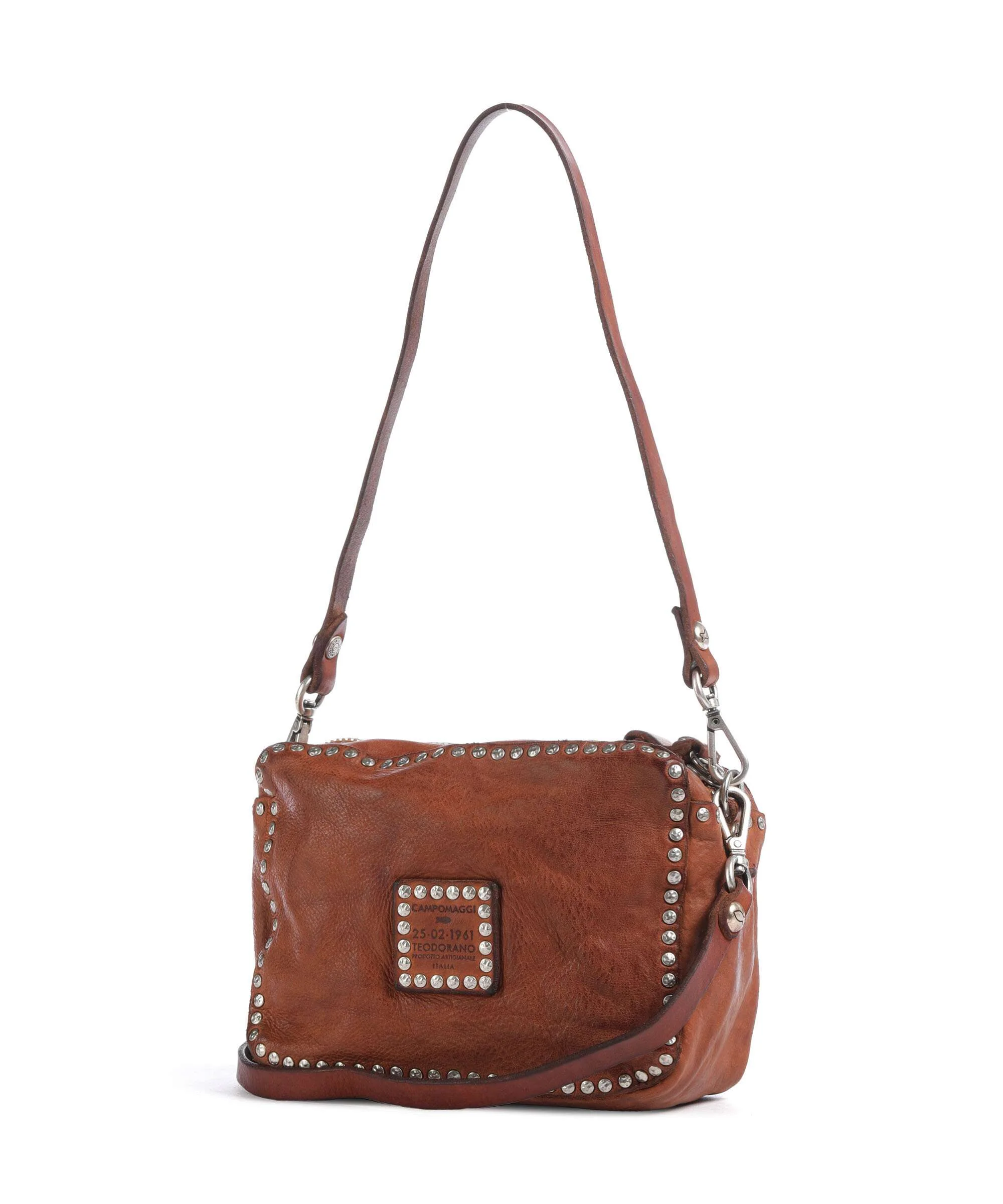Campomaggi Sac porté épaule cognac - Image 2
