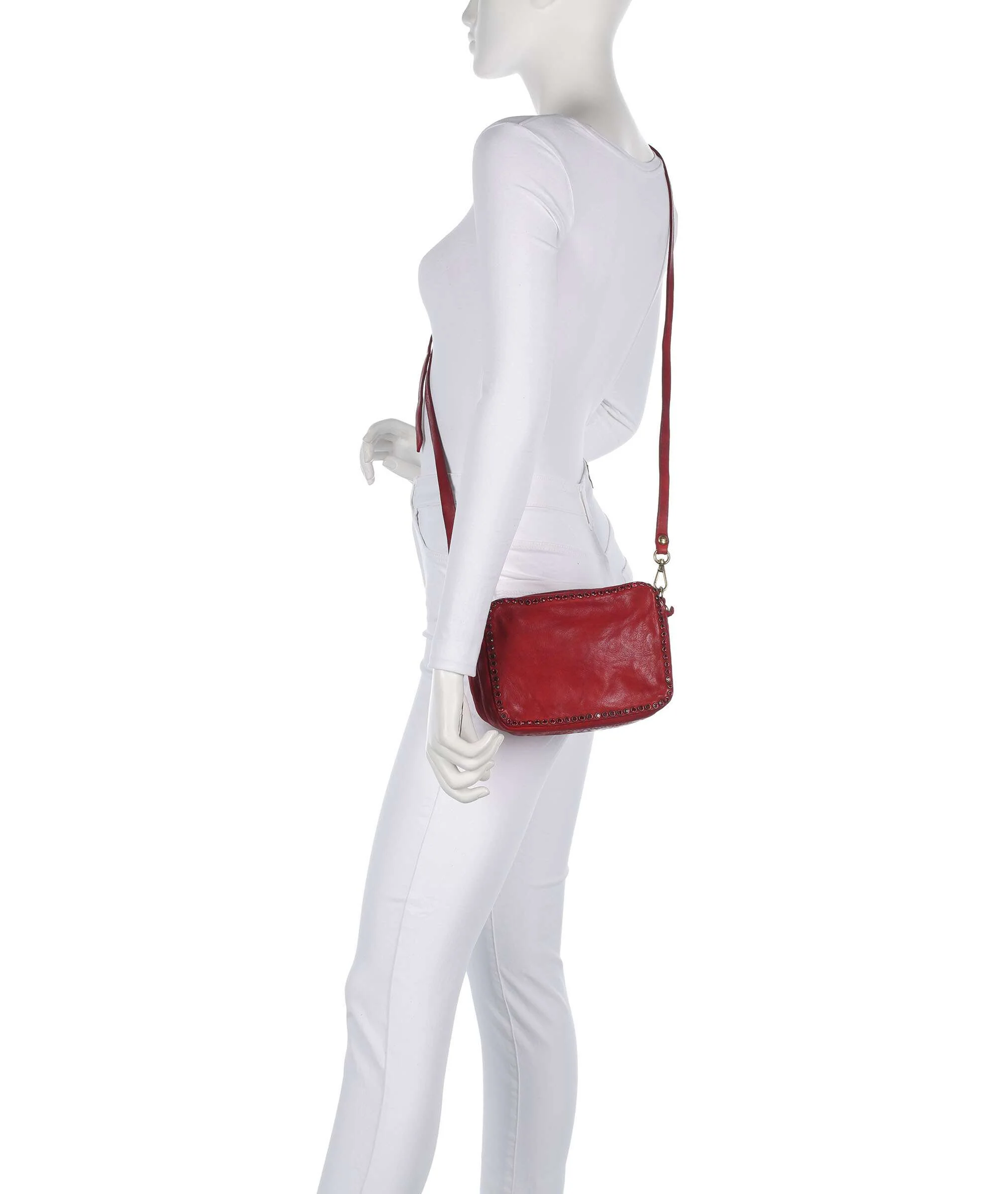 Campomaggi Sac porté épaule red - Image 4
