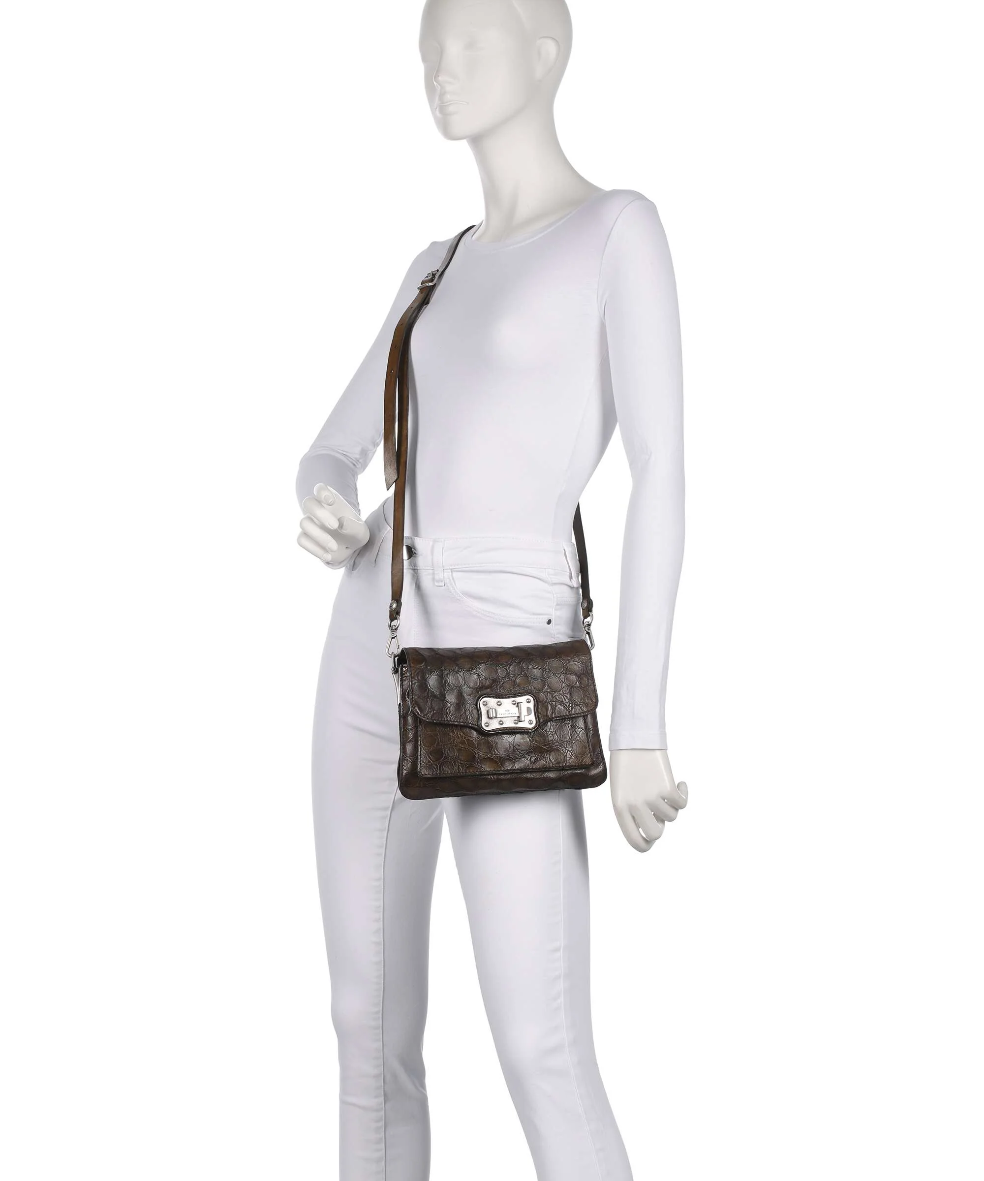 Campomaggi Sac porté épaule military - Image 3