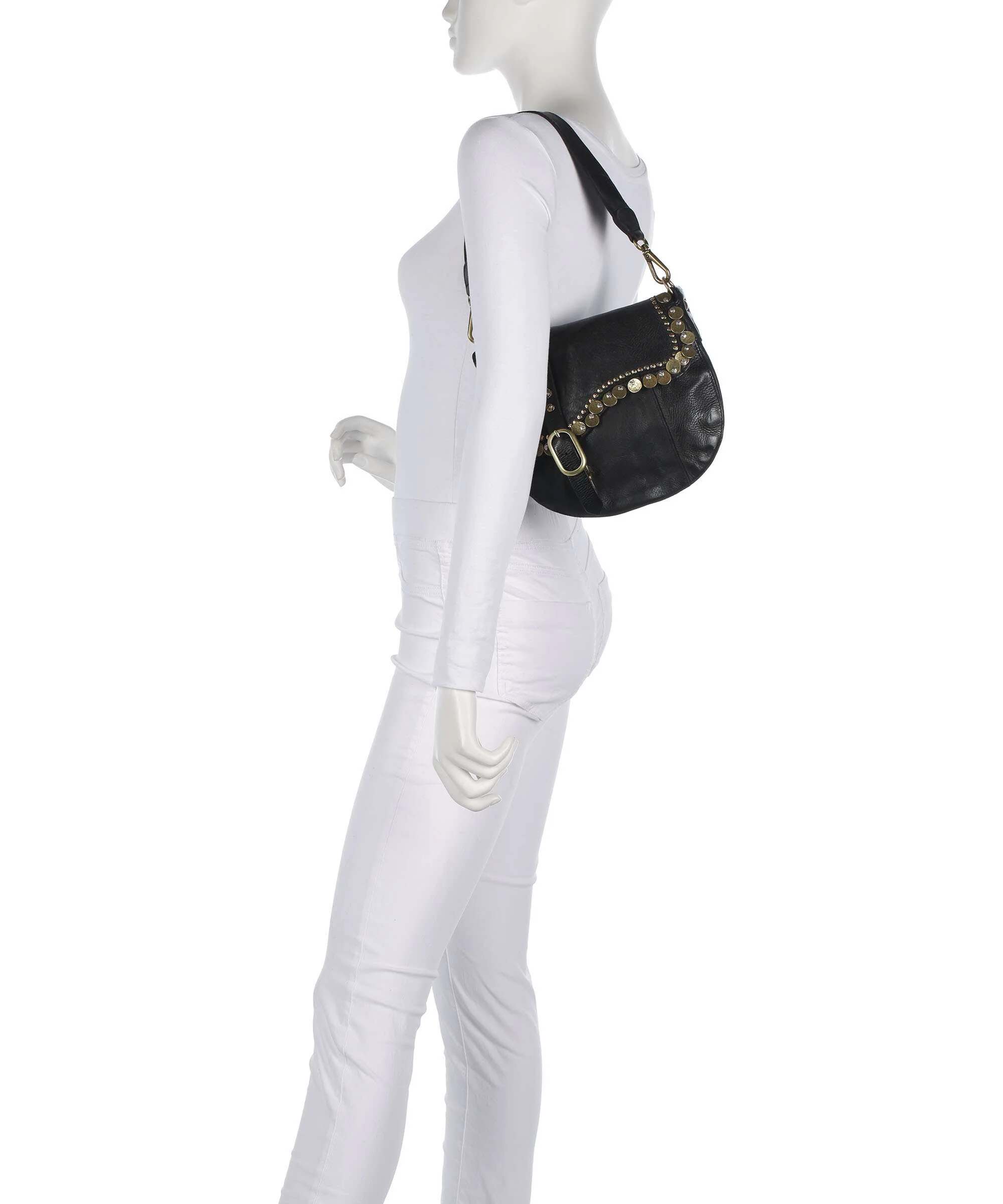 Campomaggi Sac porté épaule black - Image 3