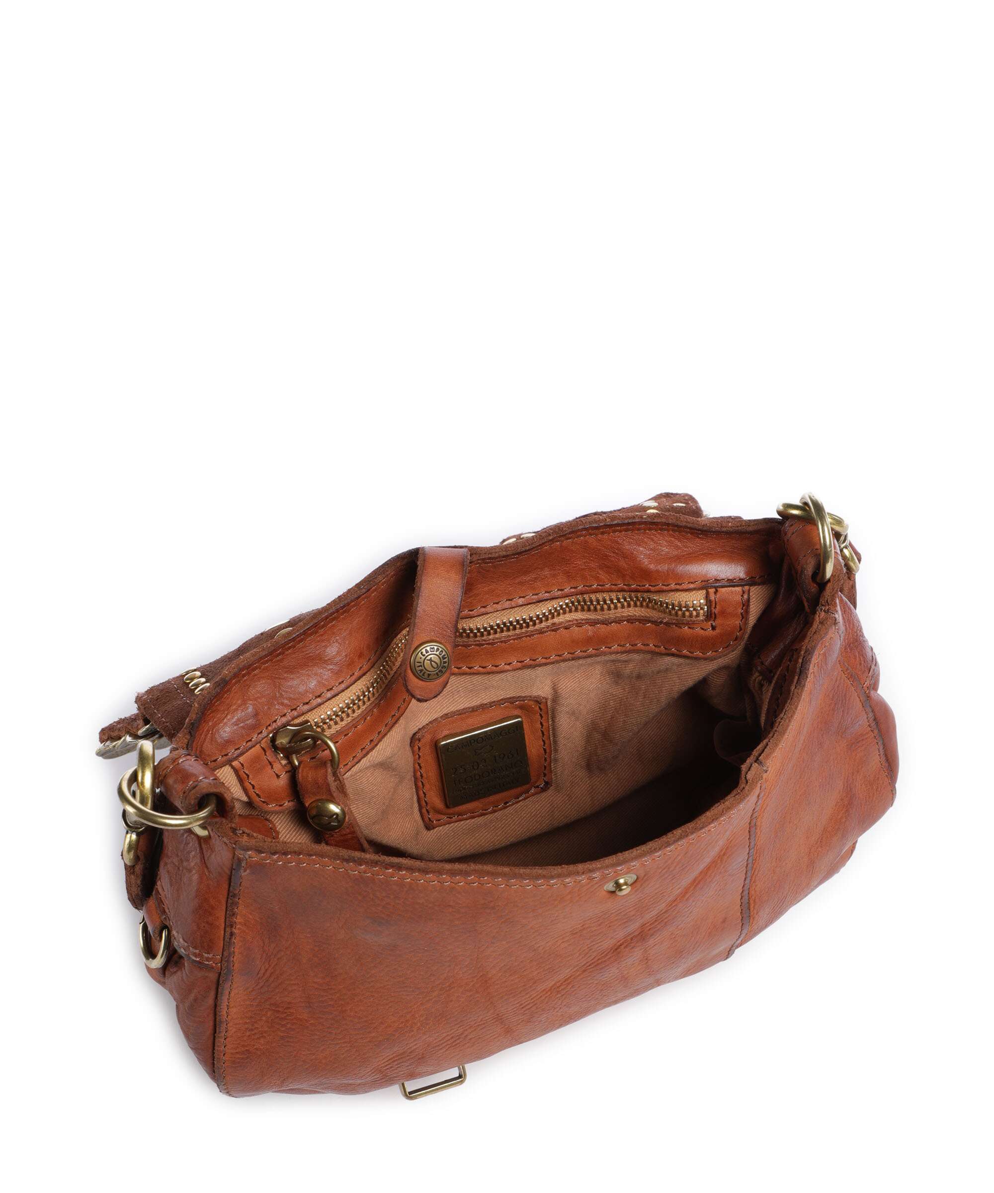 Campomaggi Sac porté épaule cognac - Image 6