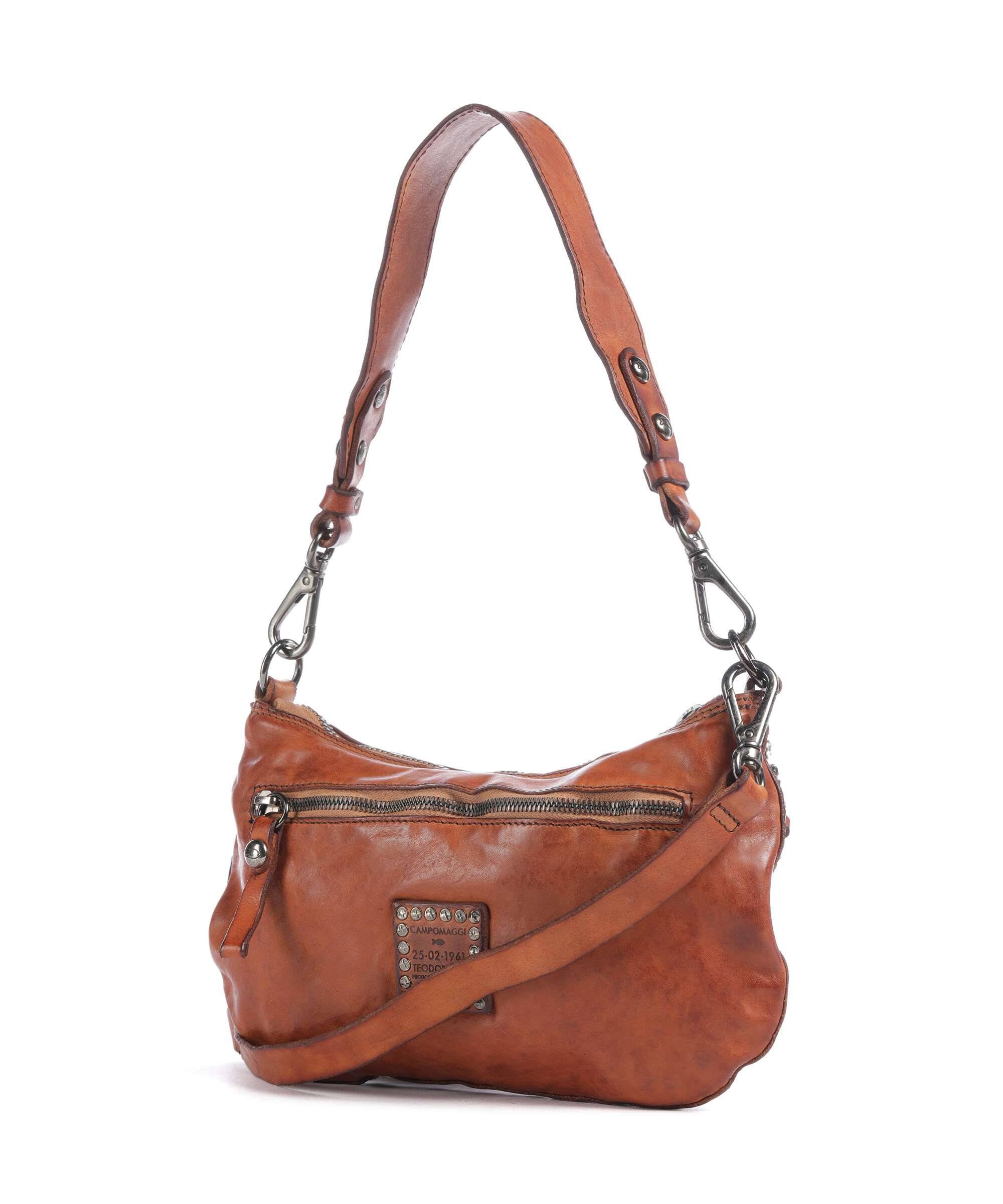 Campomaggi Sac porté épaule cognac - Image 2