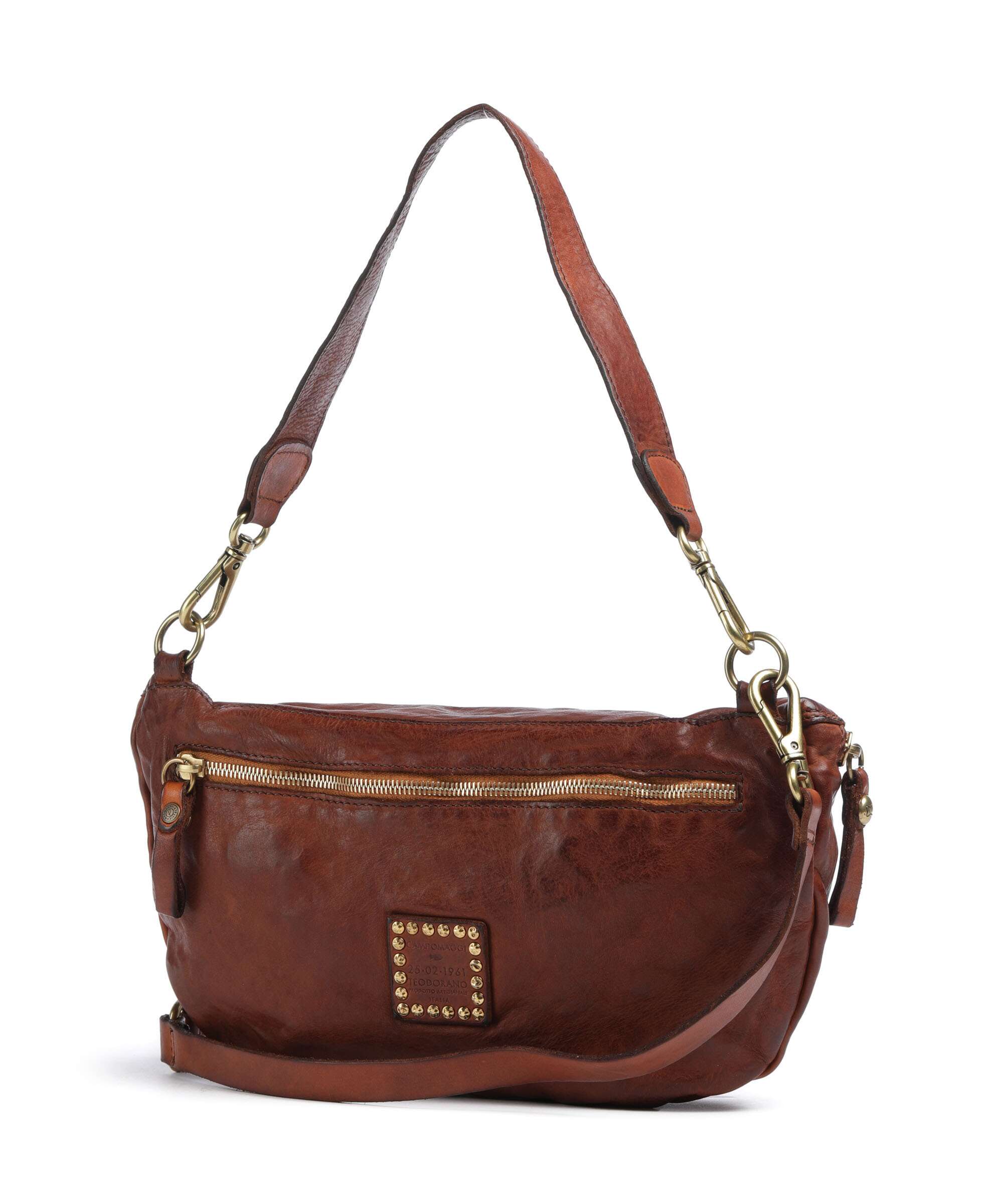 Campomaggi Sac porté épaule cognac - Image 2