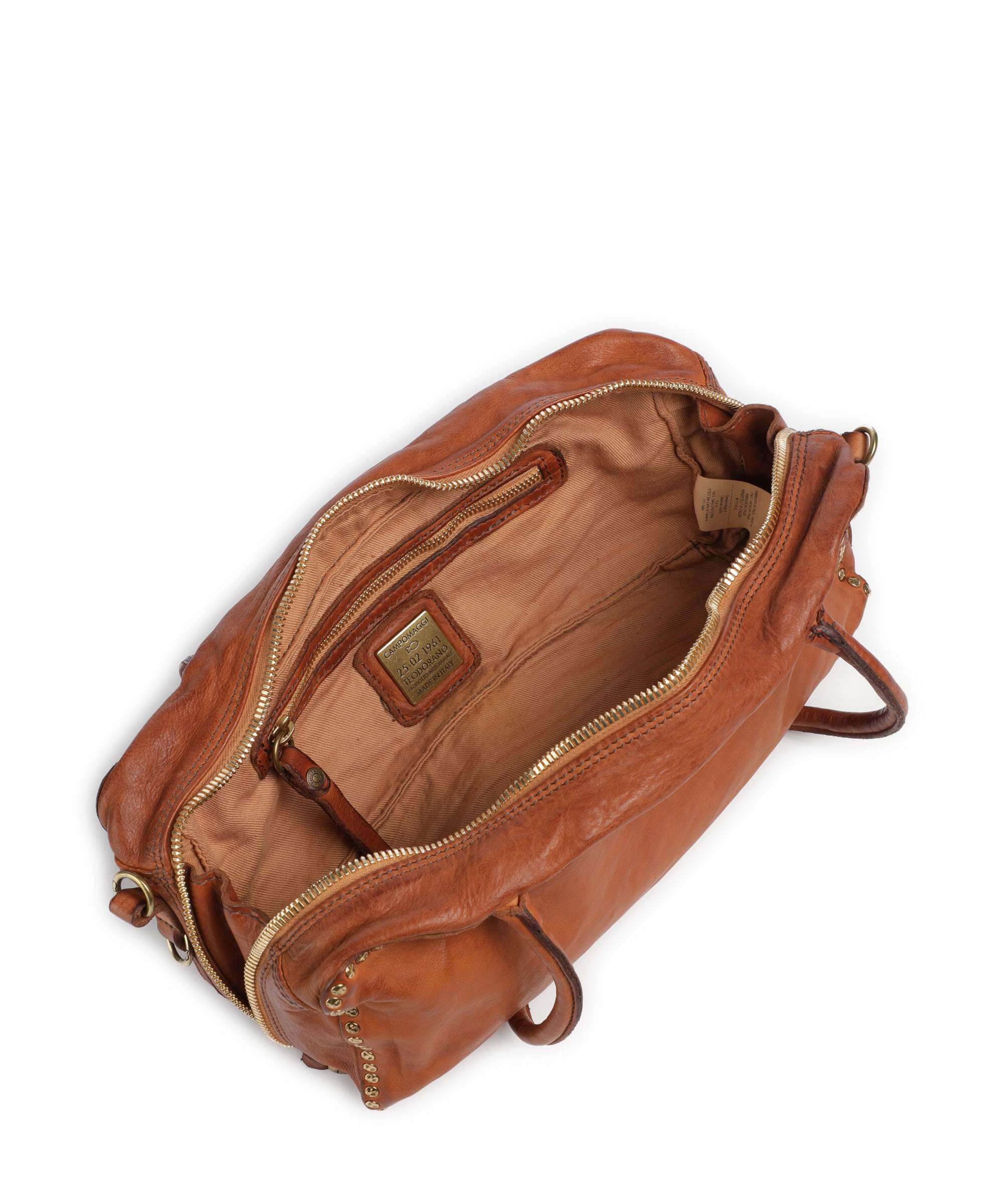 Campomaggi Sac porté épaule cognac - Image 5