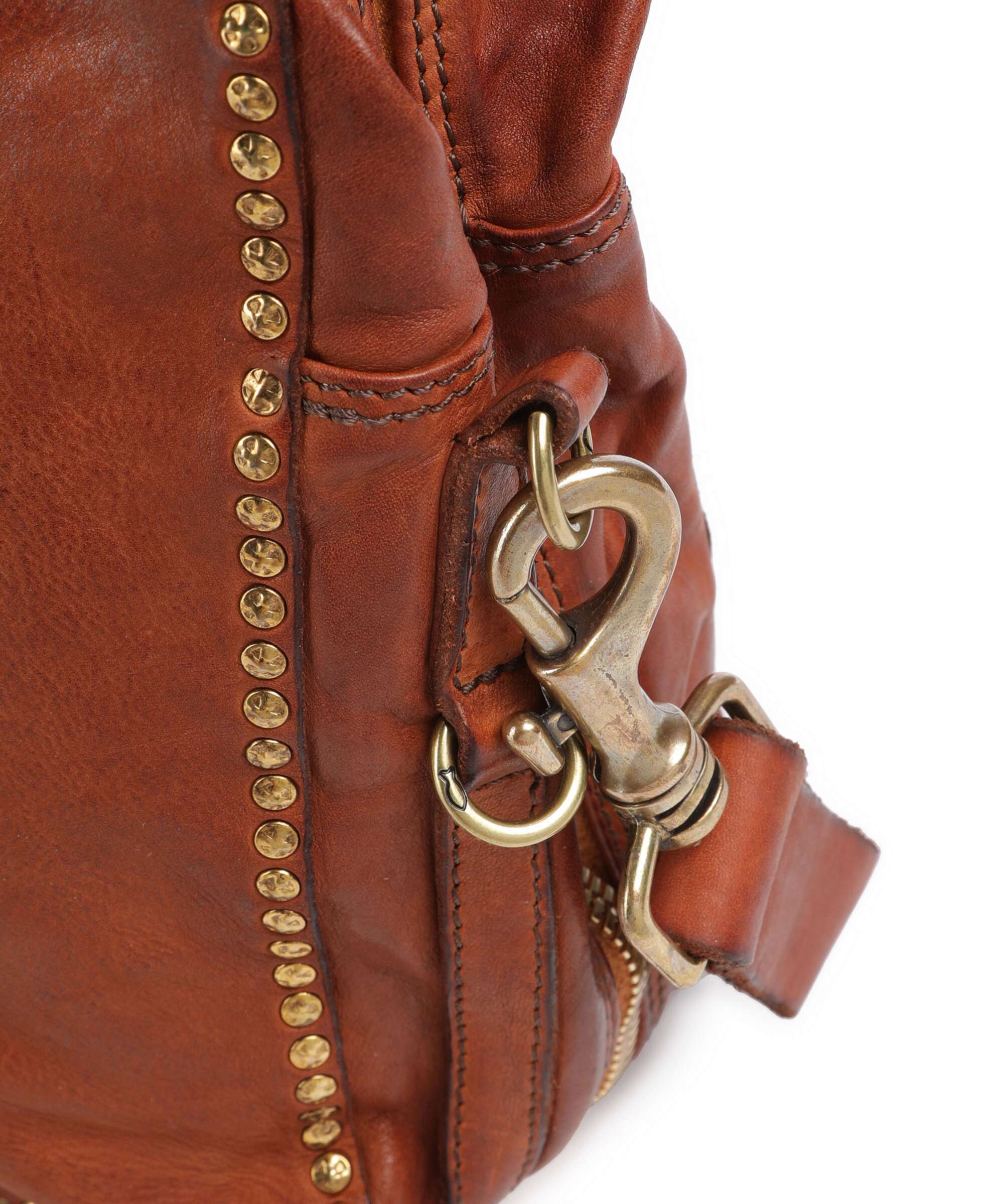Campomaggi Sac porté épaule cognac - Image 4
