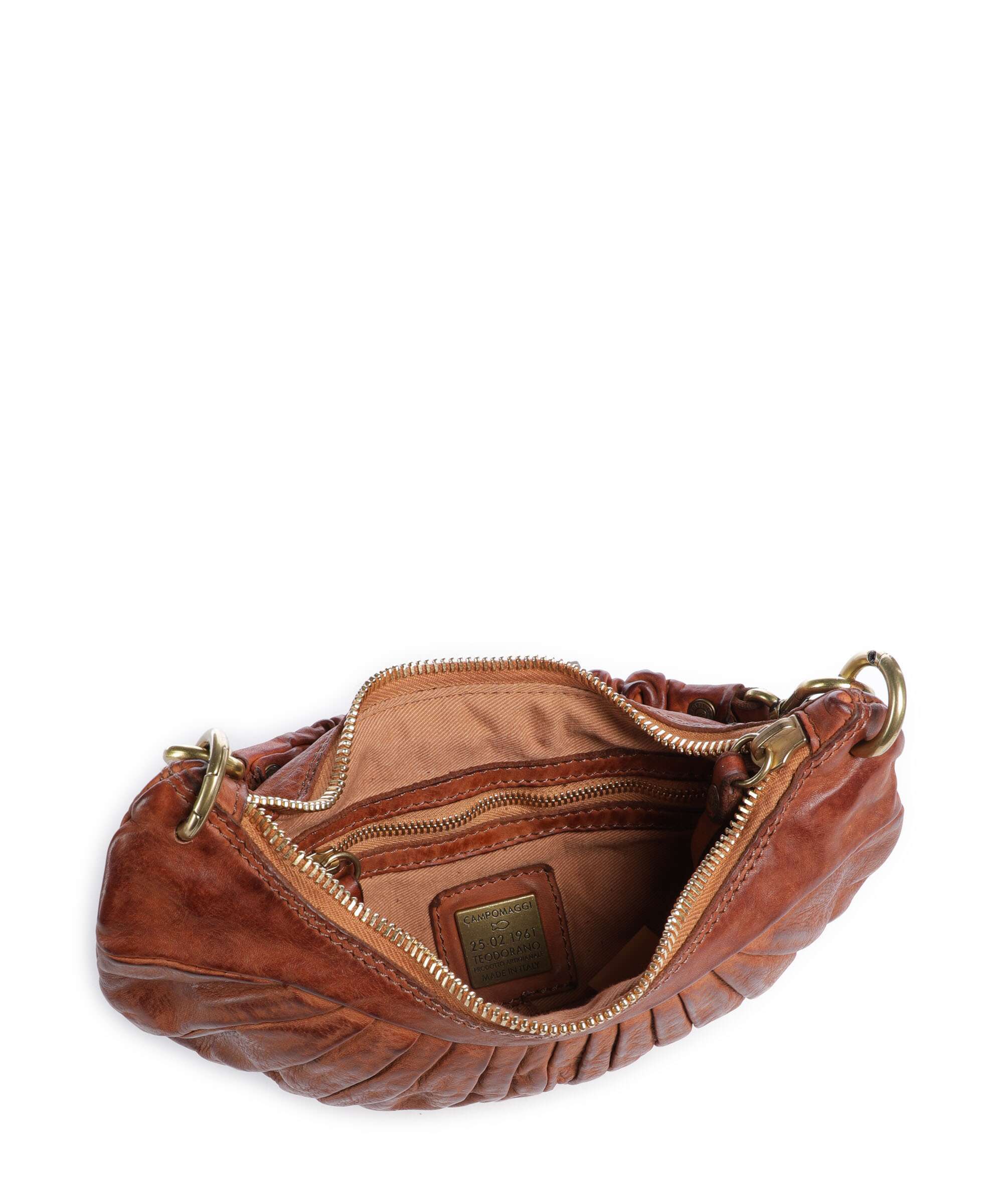 Campomaggi Sac porté épaule cognac - Image 7