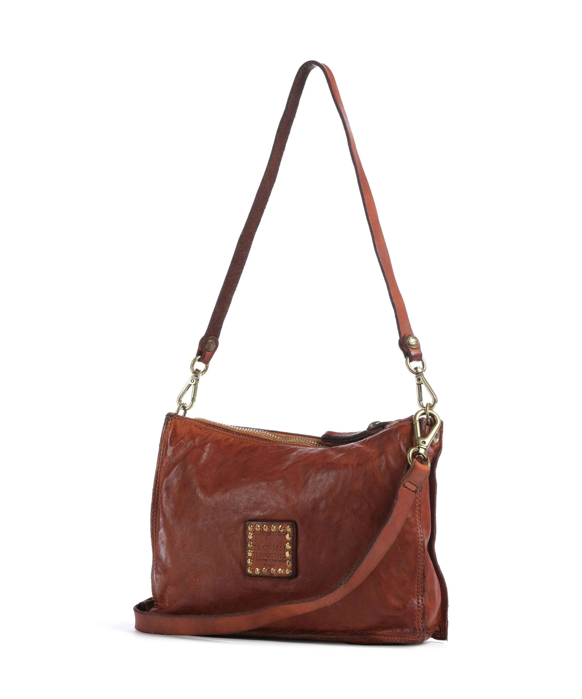 Campomaggi Sac porté épaule cognac - Image 2