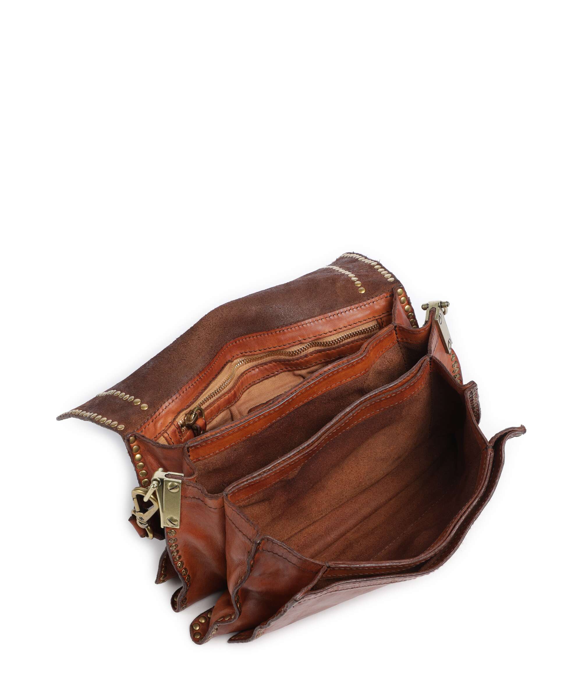 Campomaggi Sac porté épaule cognac - Image 6