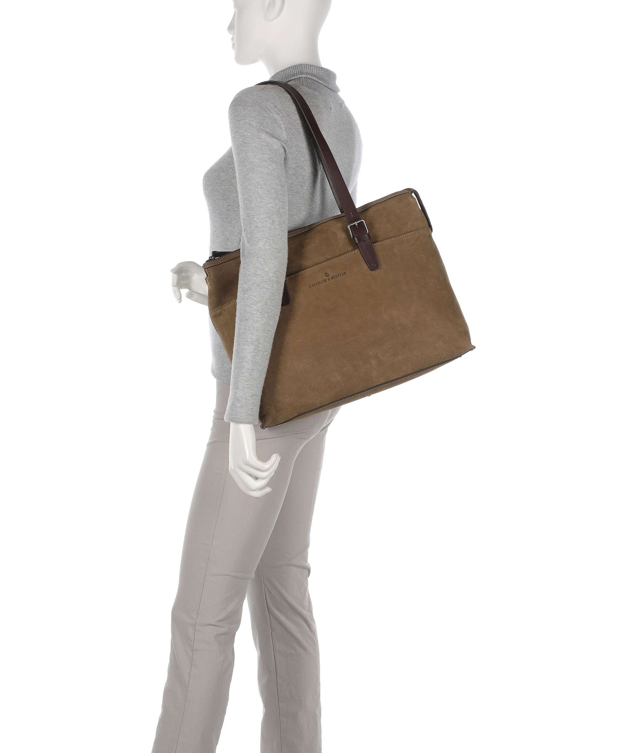 Castelijn & Beerens Cabas taupe - Image 3