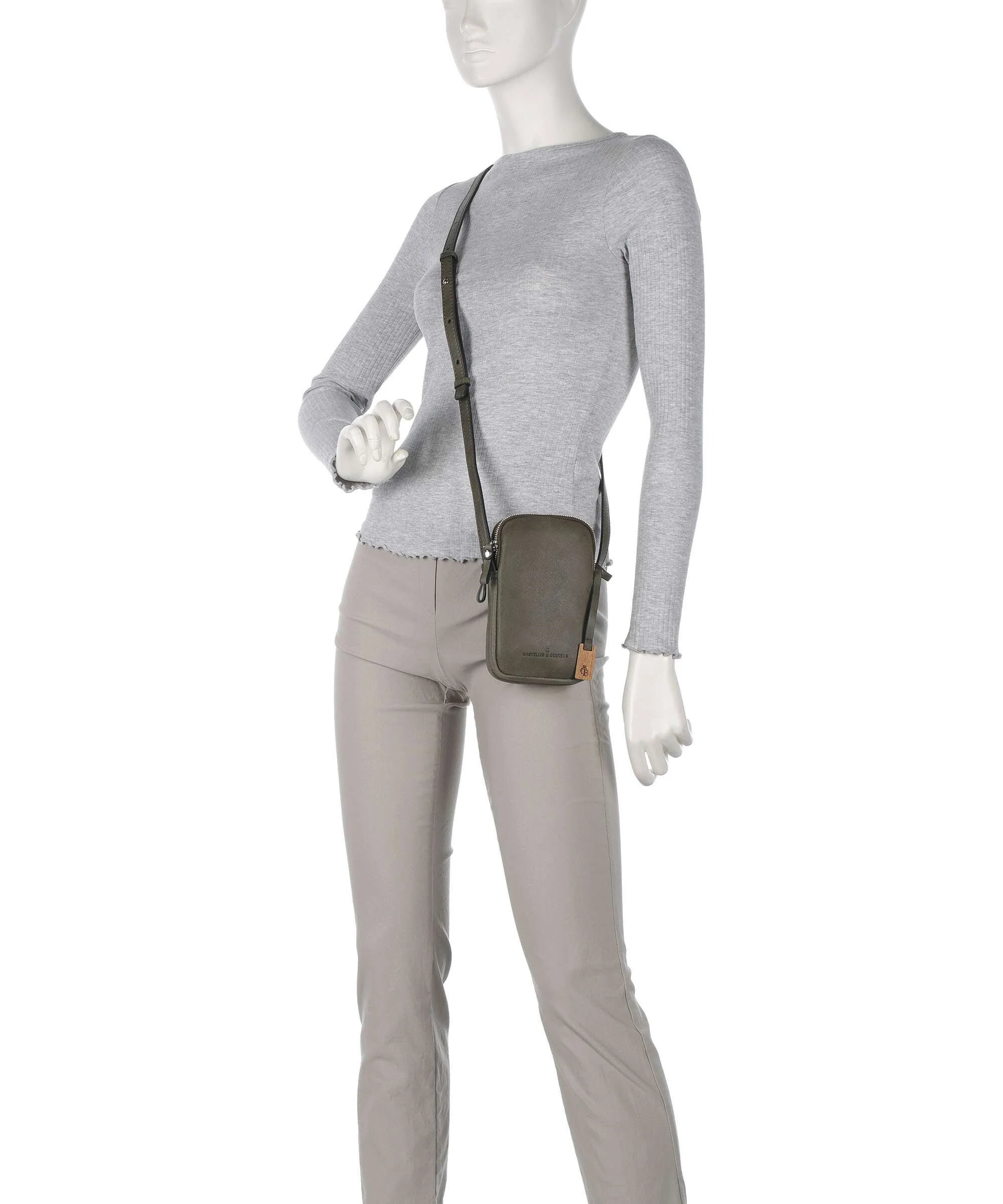 Castelijn & Beerens Carisma Pochette telephone dark military - Image 3