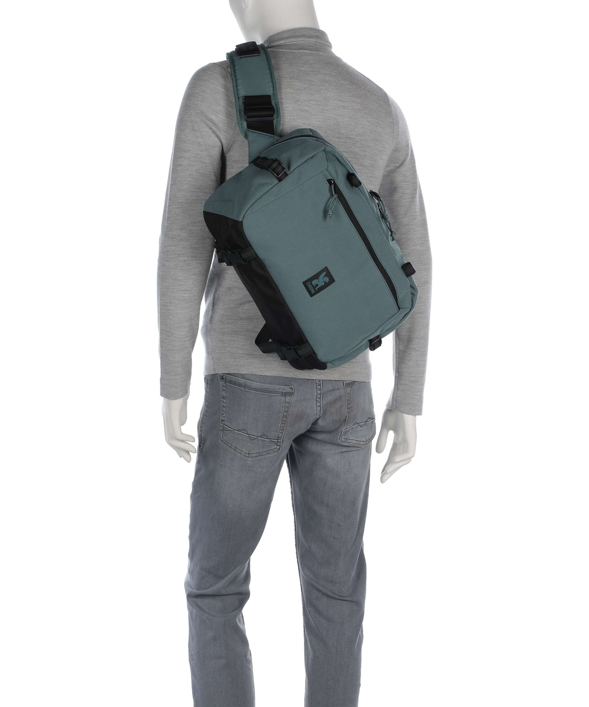 Chrome Kadet Max Sac messager steel blue - Image 3