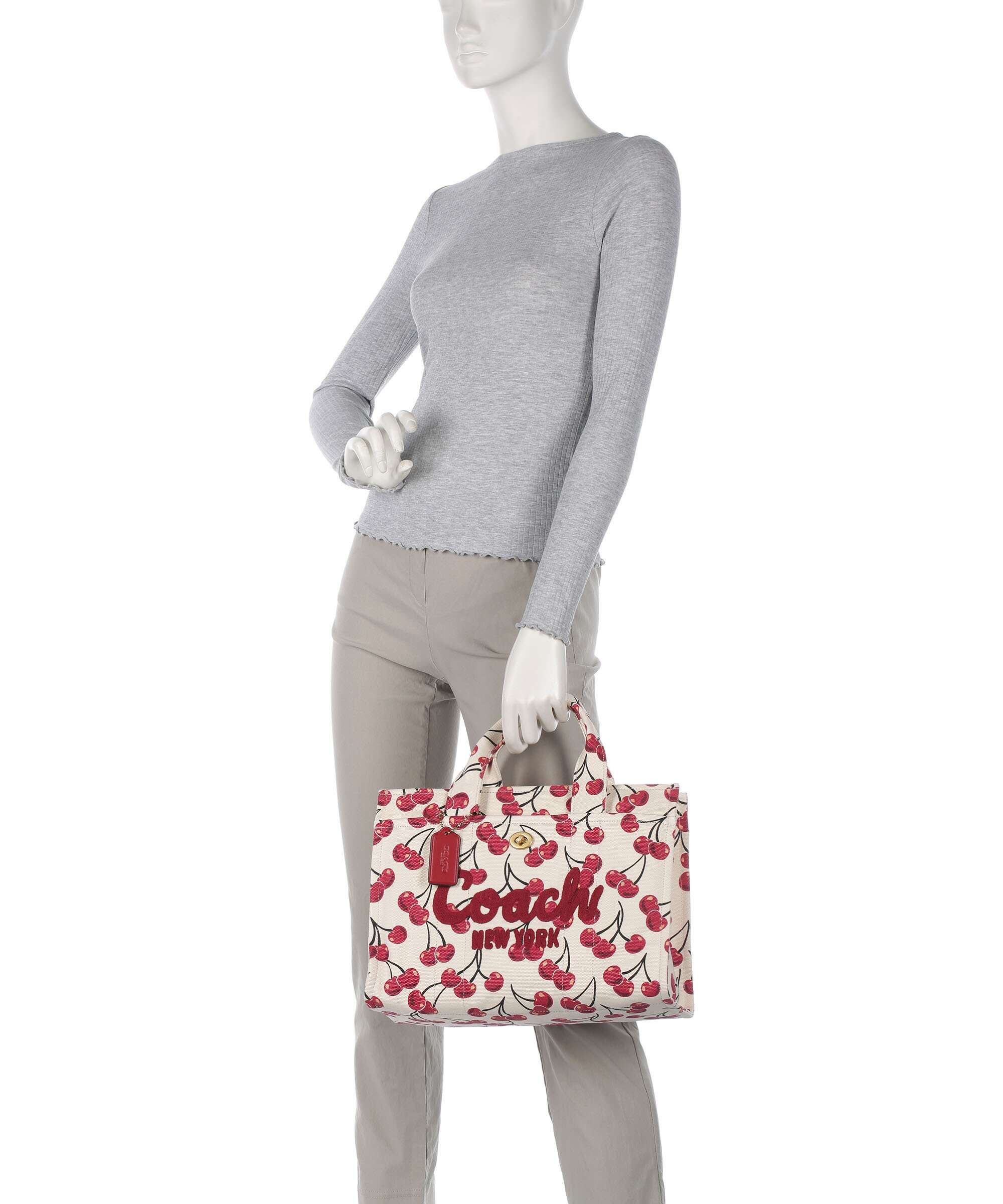 Coach Cargo Cherry Print Sac à main chalk/multicolour - Image 3