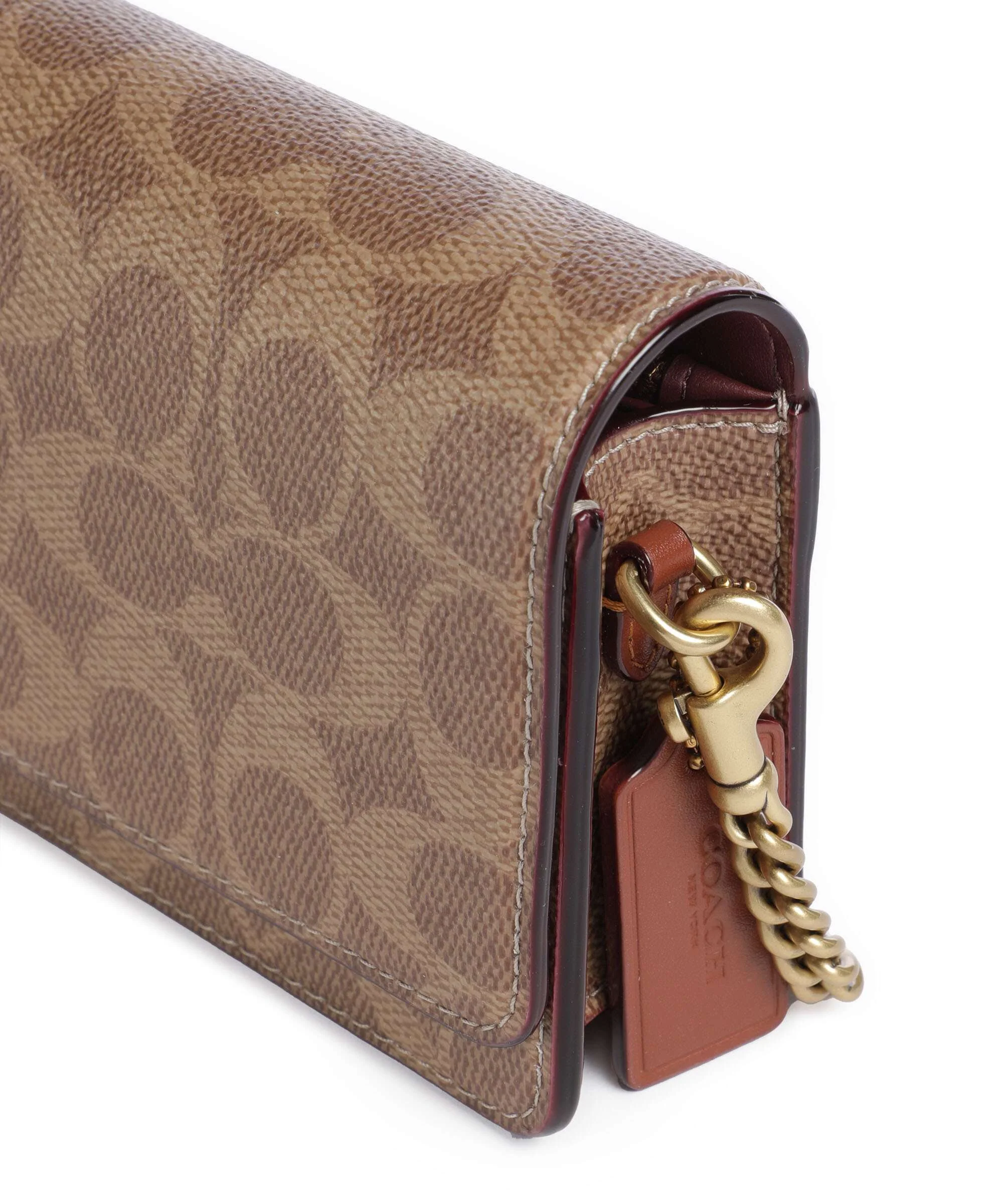 Coach Essential Signature Portefeuille tan caramel - Image 4