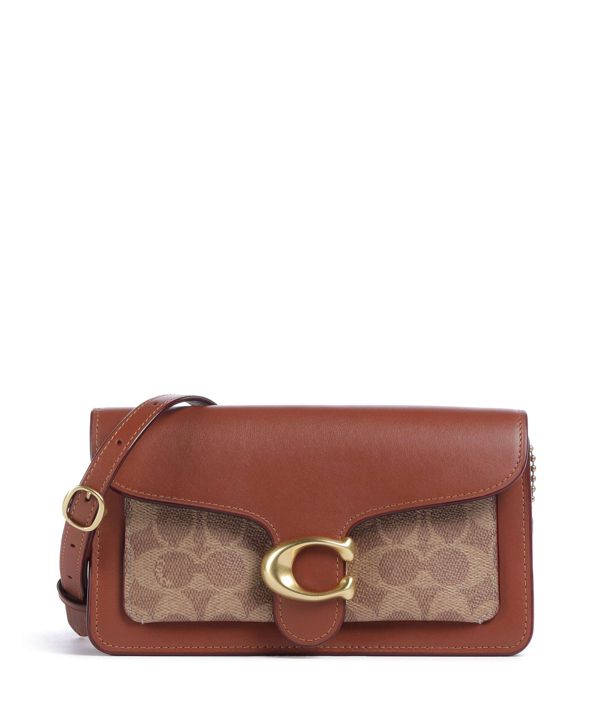 Coach Tabby Chain Sac bandoulière tan caramel