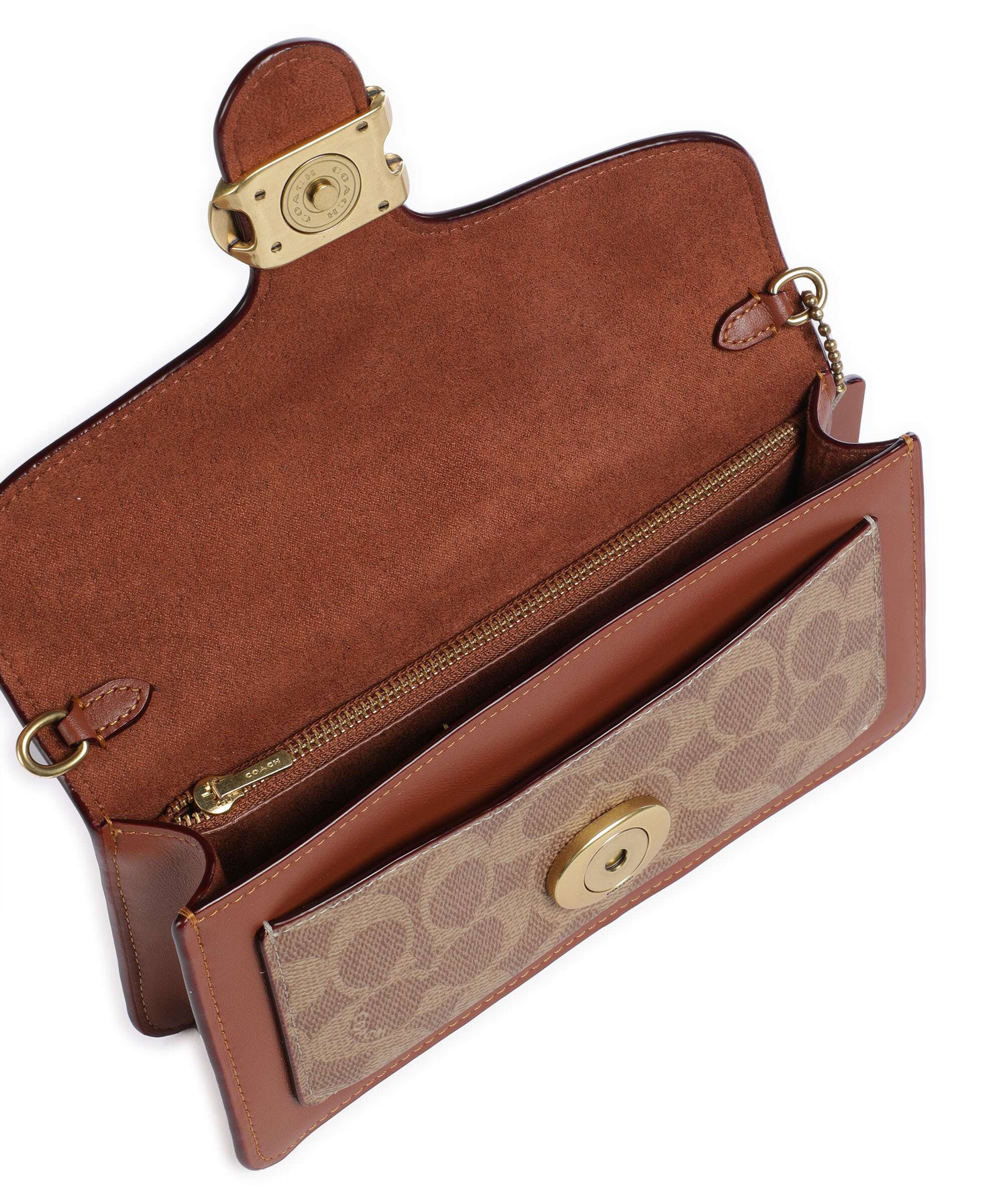 Coach Tabby Chain Sac bandoulière tan caramel - Image 6