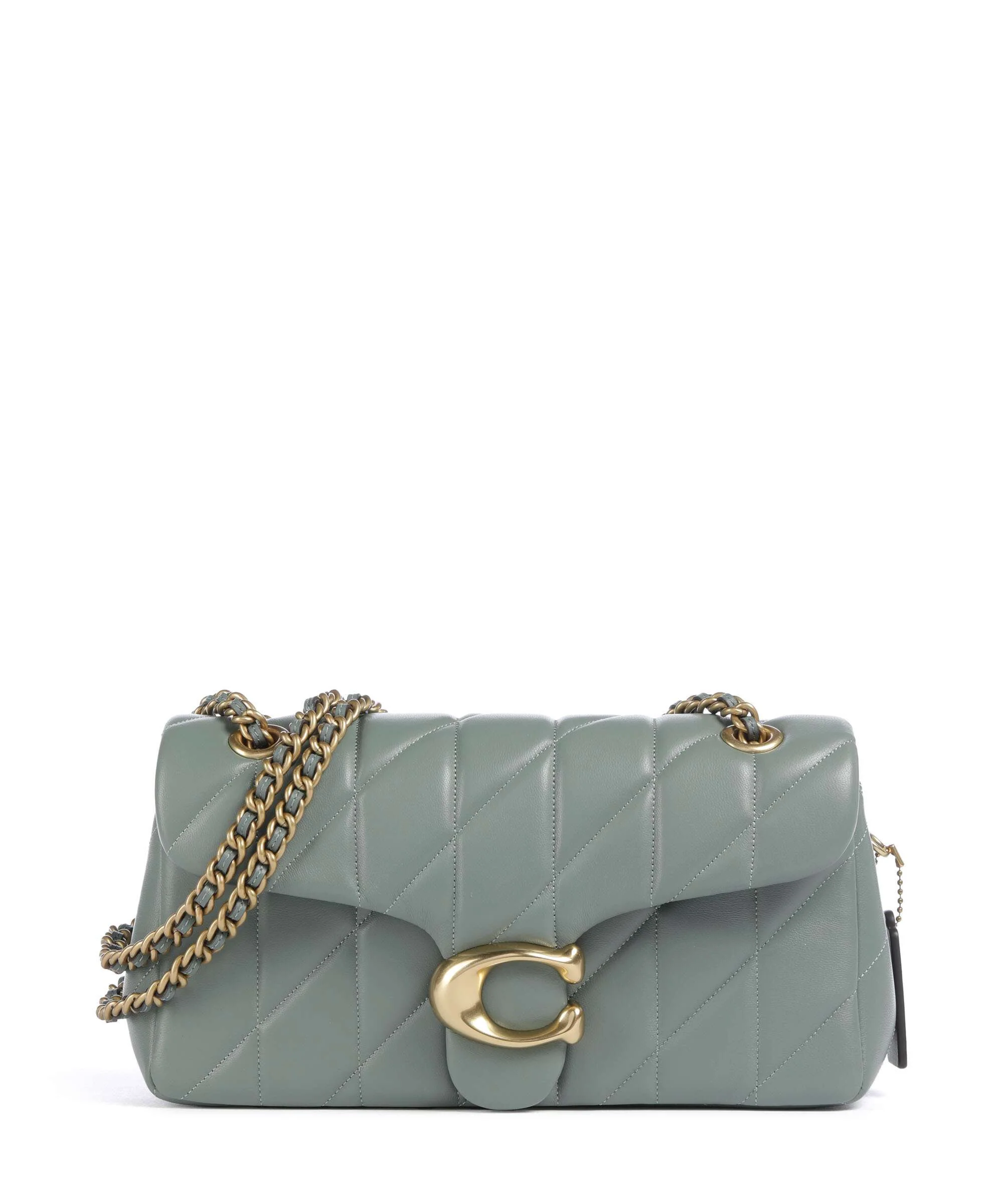 Coach Tabby Quilted 26 Sac porté épaule sage