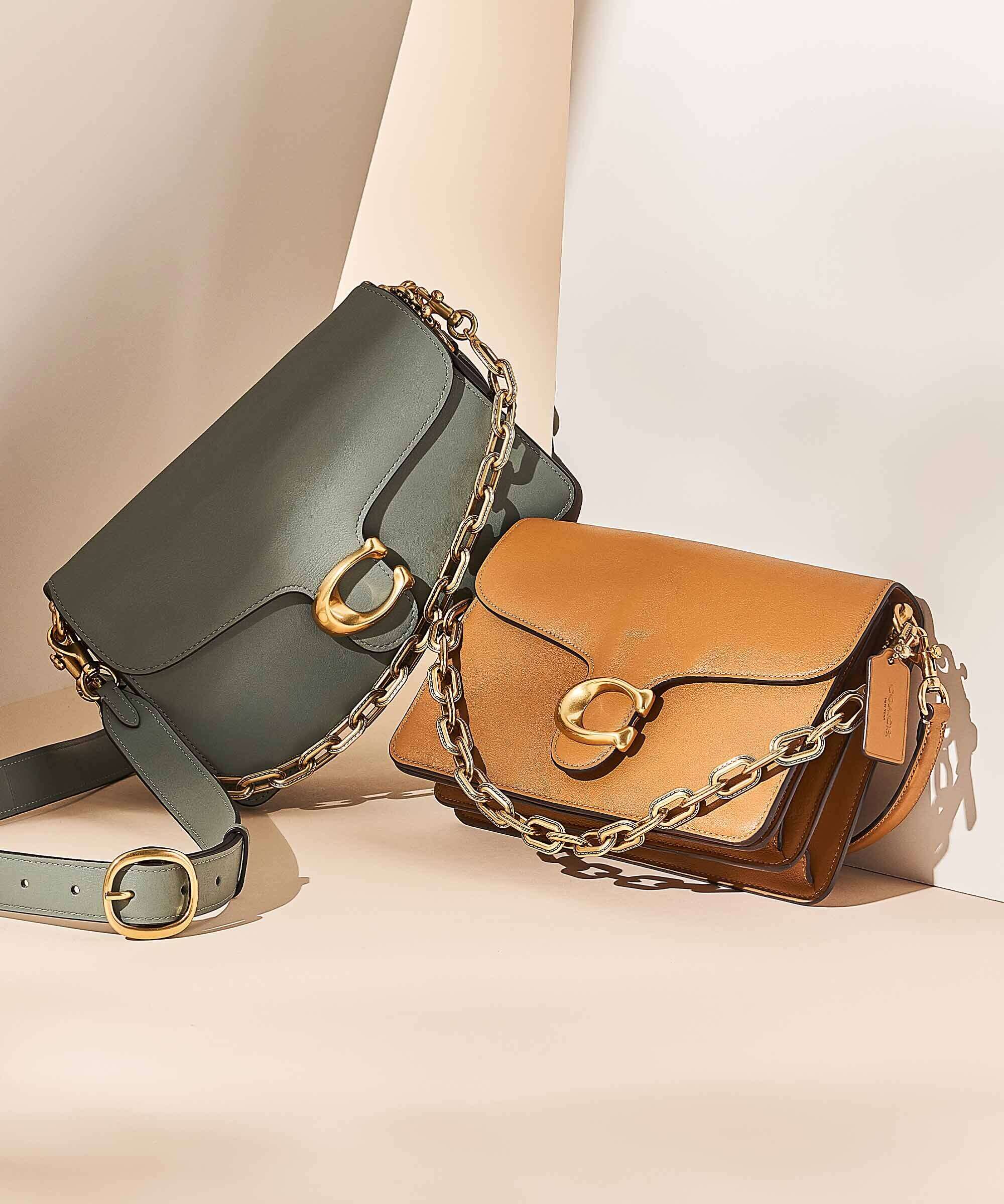 Coach Tabby Soft Chain Sac porté épaule sage - Image 8