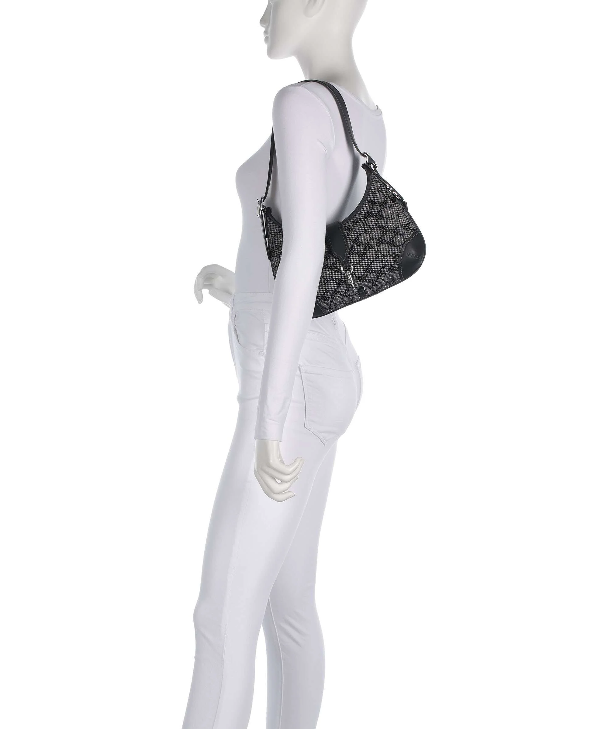 Coach The Coach Originals Hamptons Crystal Signature Sac porté épaule black - Image 3