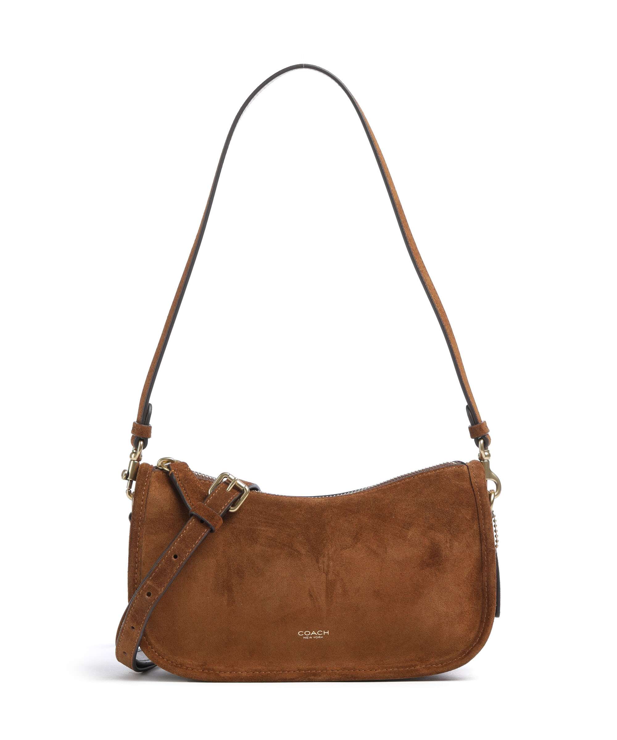 Coach Waverly Sac porté épaule warm brown