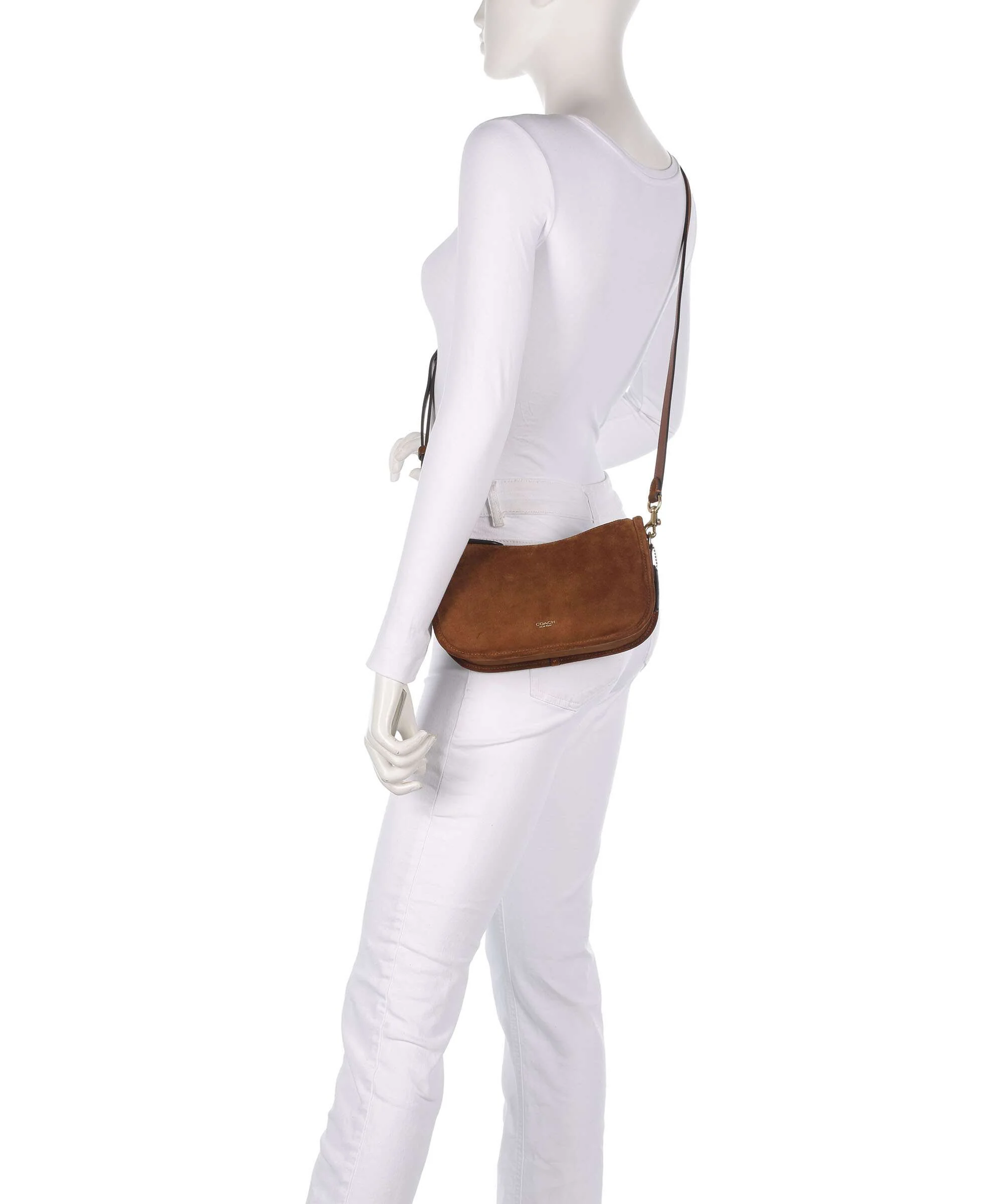 Coach Waverly Sac porté épaule warm brown - Image 4